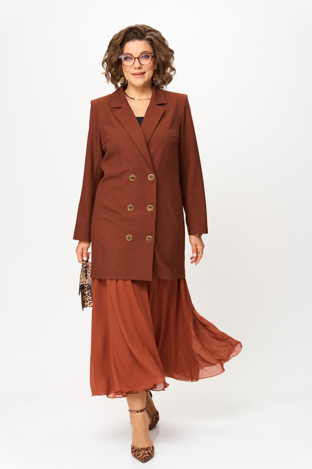 Костюм Anastasia 1262-3 терракот