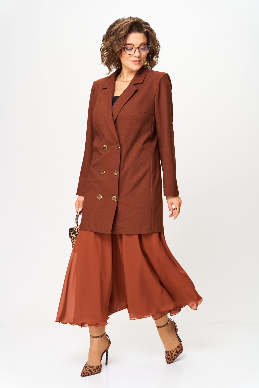 Костюм Anastasia 1262-3 терракот