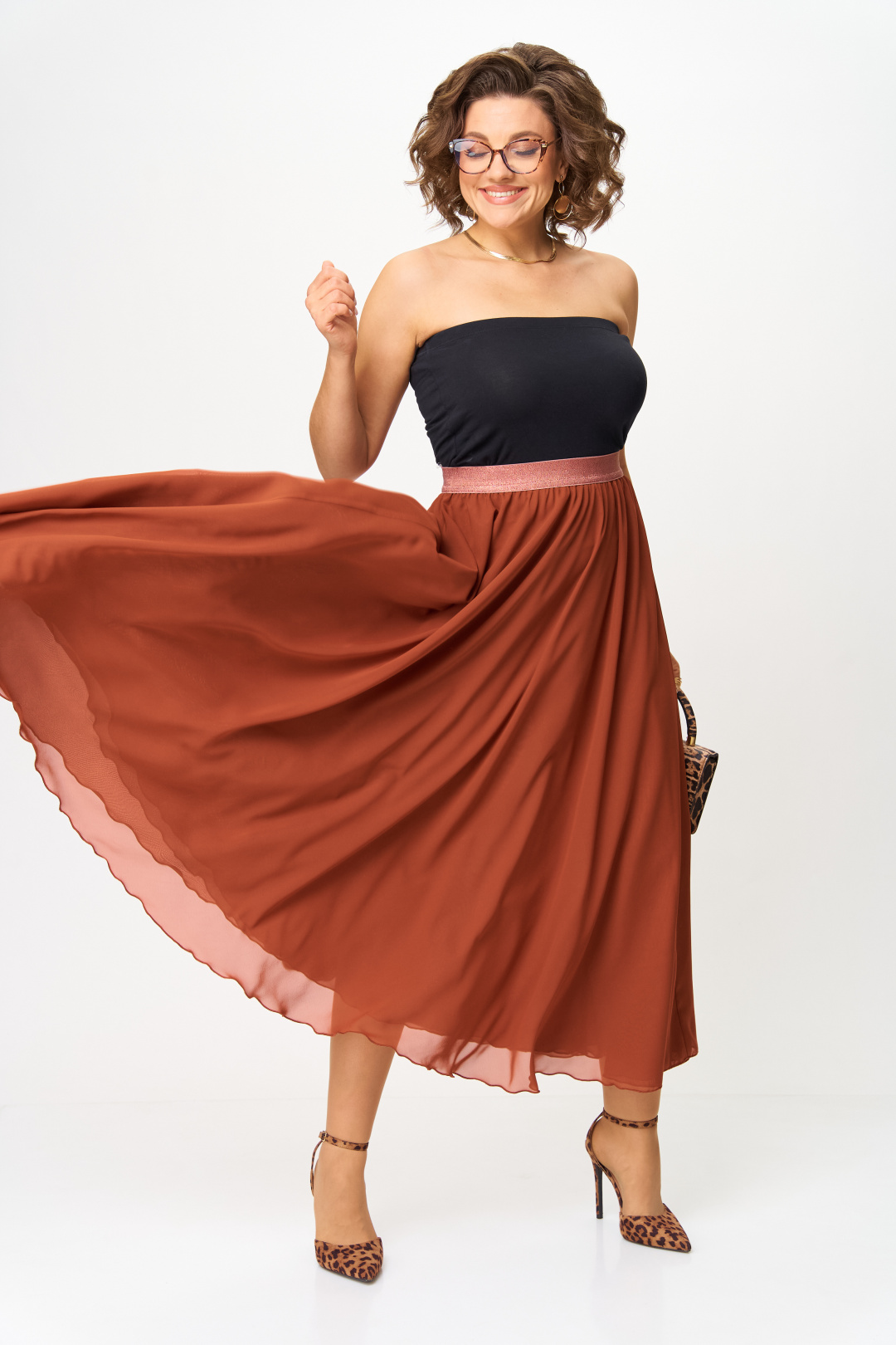 Костюм Anastasia 1262-3 терракот