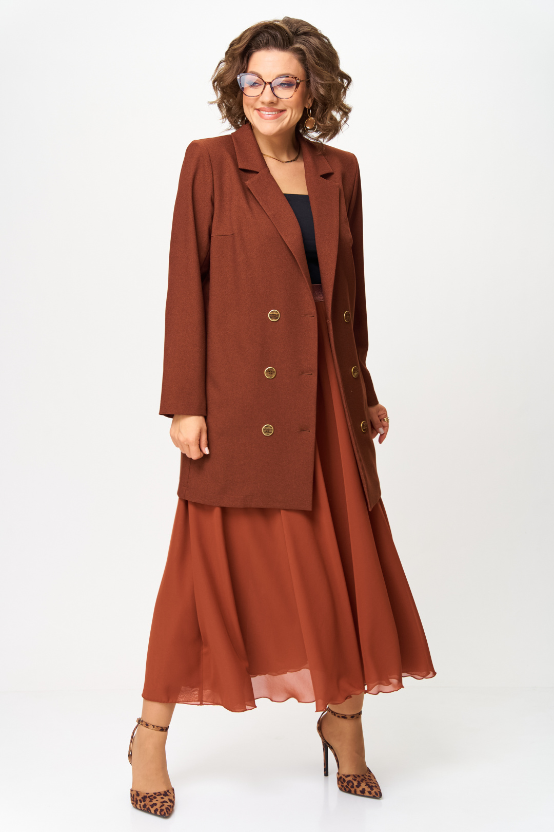 Костюм Anastasia 1262-3 терракот