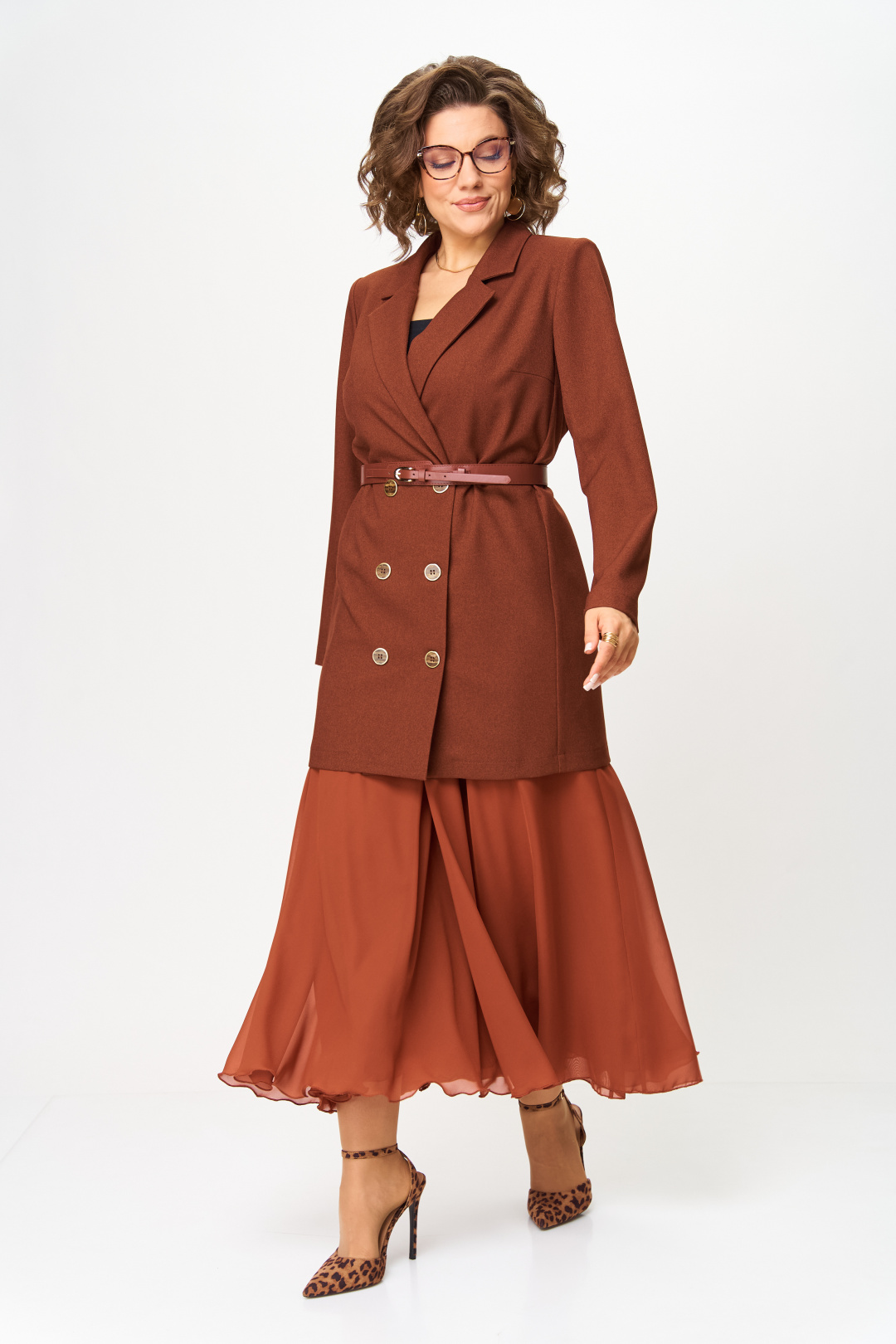 Костюм Anastasia 1262-3 терракот