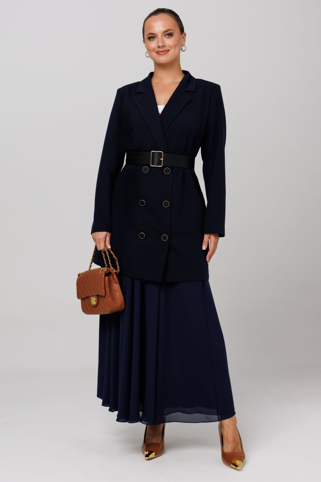 Костюм Anastasia 1262 темно-синий
