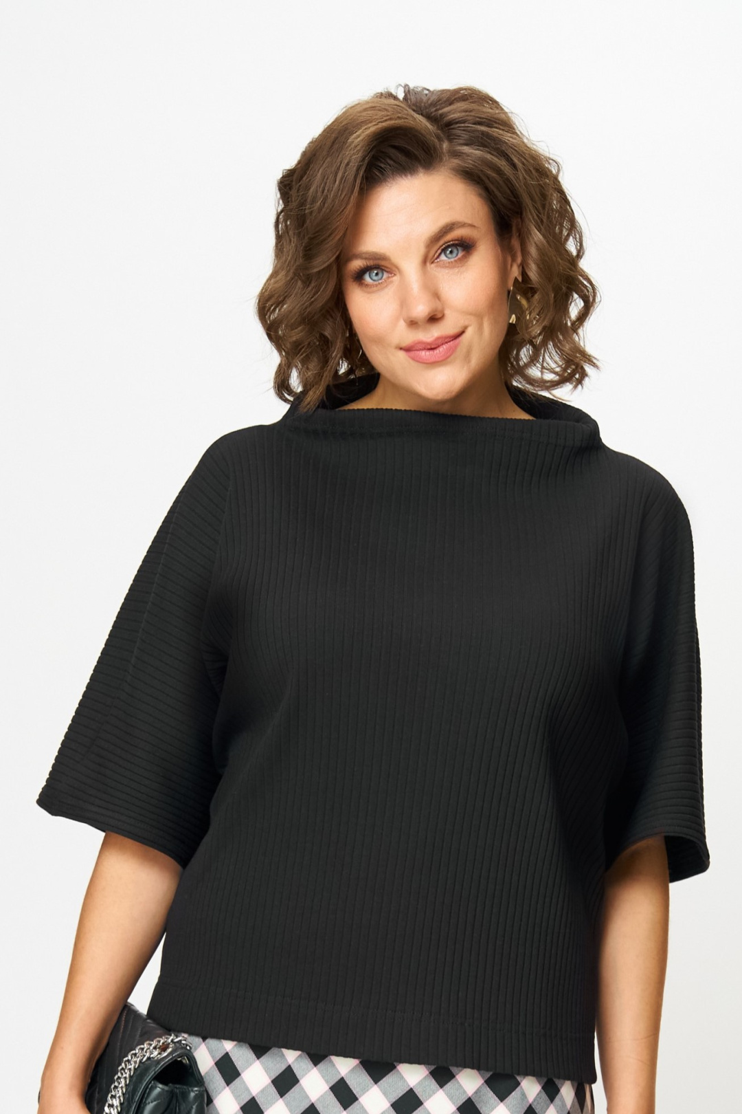 Блузка Anastasia 1268 черный - фото 1