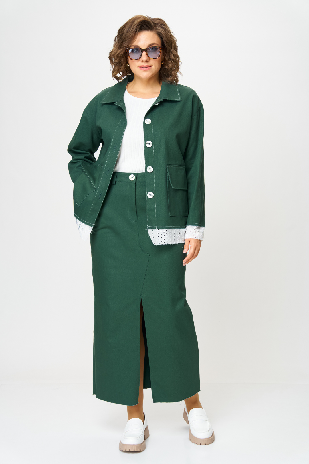 Костюм Anastasia 1271 зеленый