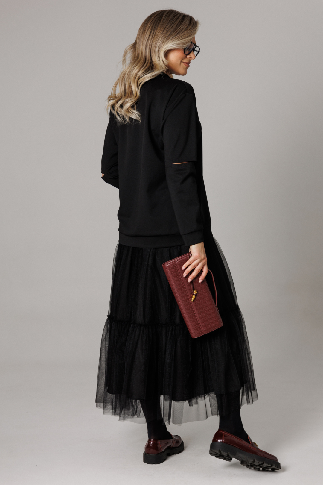 Джемпер Anastasia 1294-1 черный - фото 4