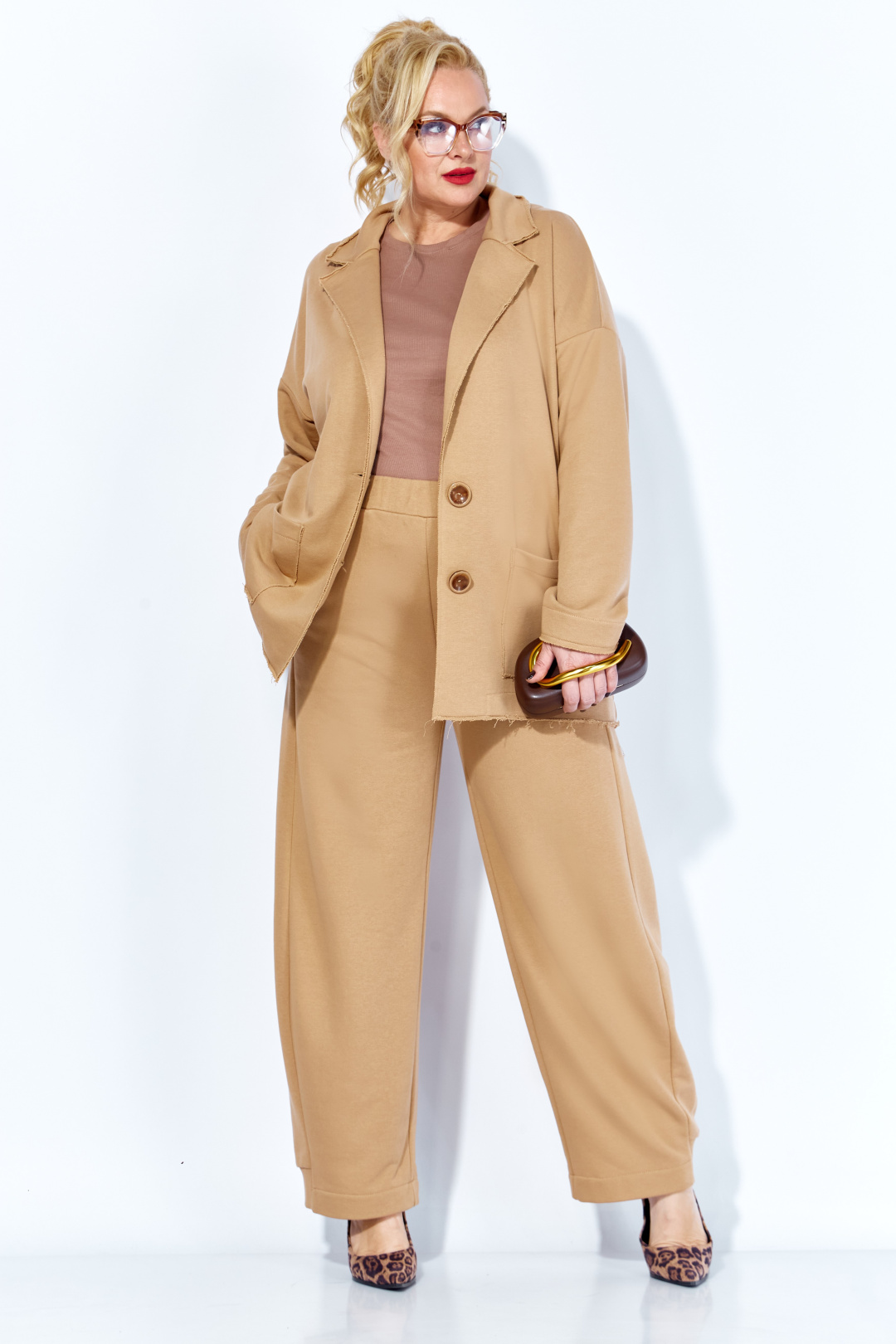 Костюм Anastasia 1299 капучино - фото 6