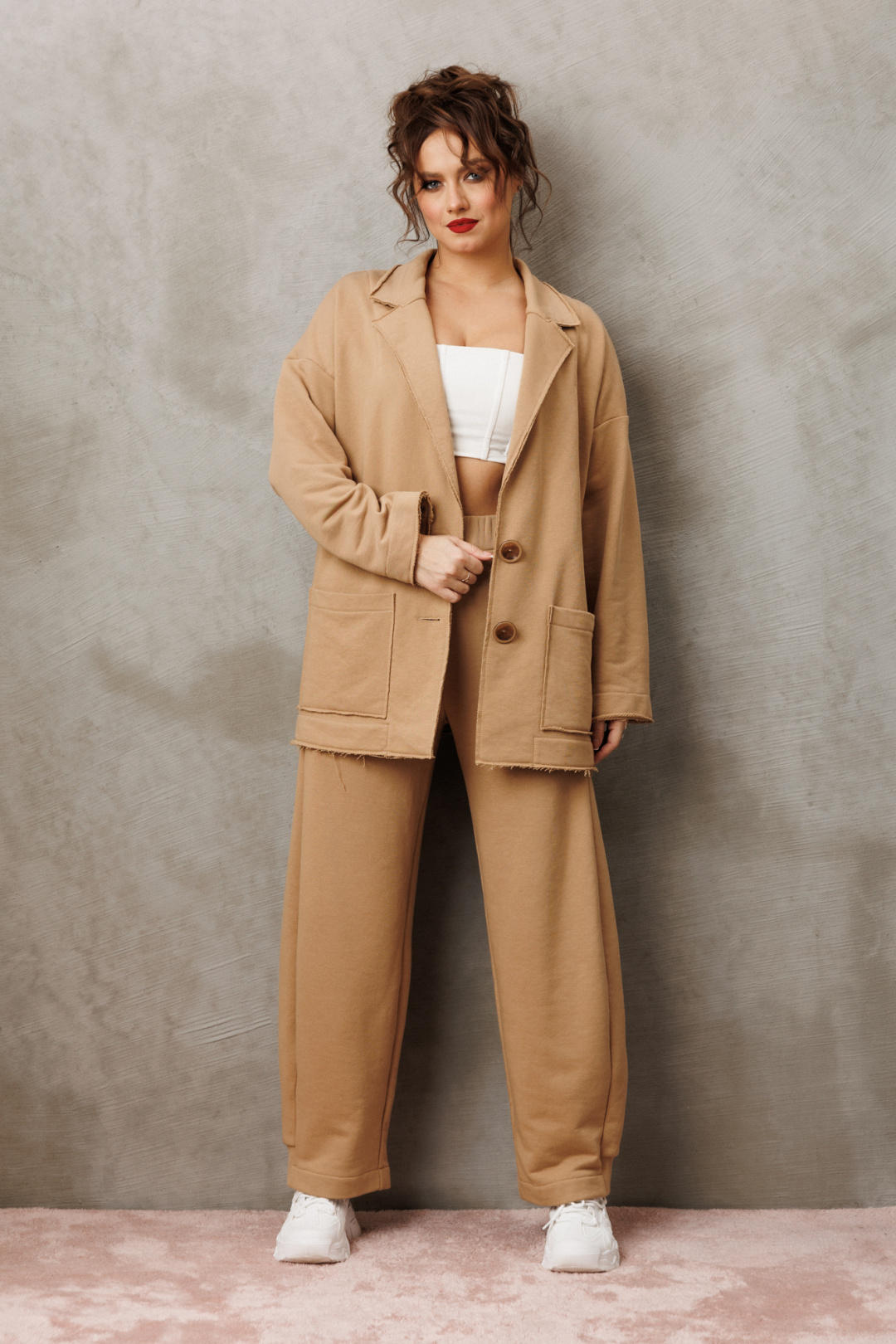 Костюм Anastasia 1299 песочный - фото 6