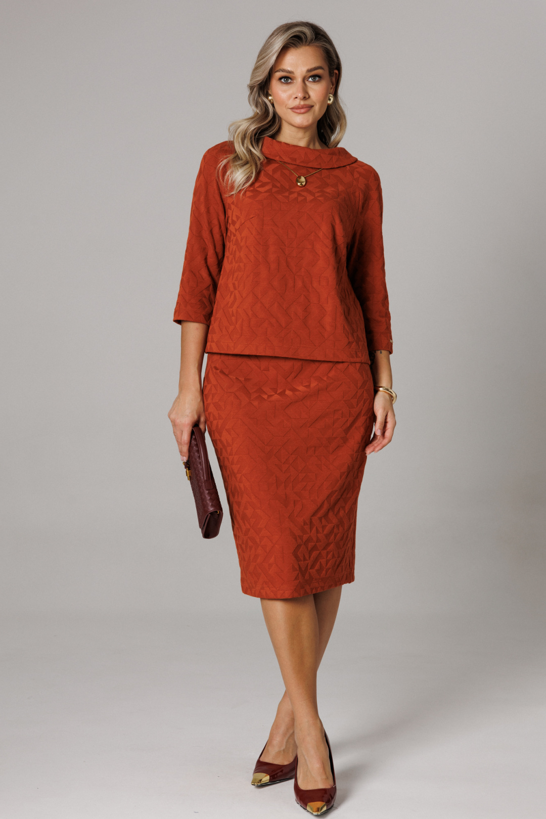 Костюм Anastasia 1303 терракот