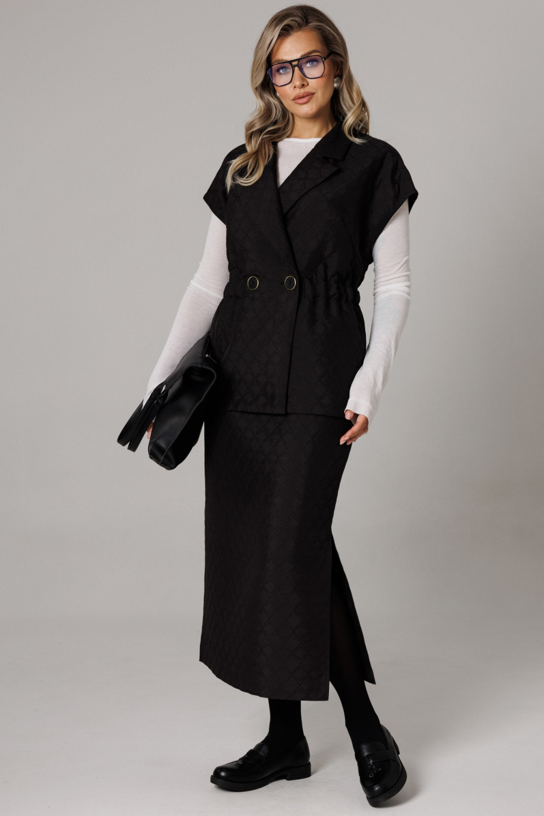 Костюм Anastasia 1305 черный - фото 2