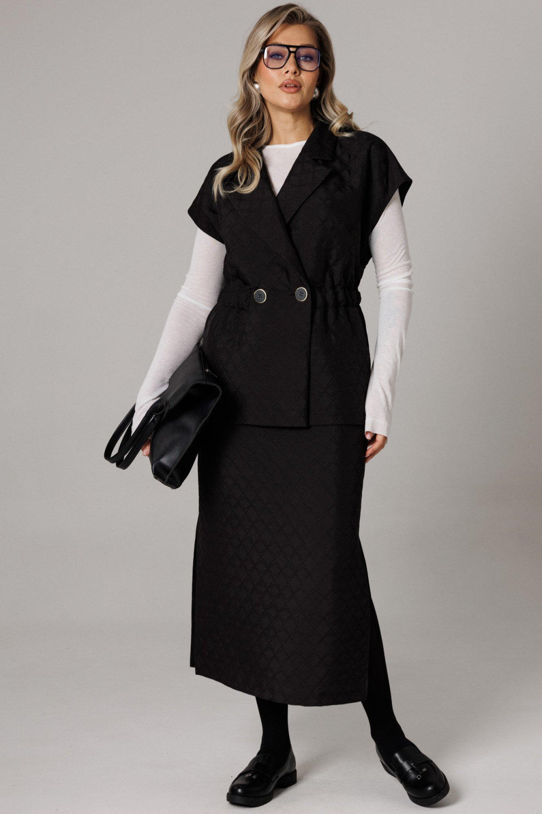 Костюм Anastasia 1305 черный - фото 4