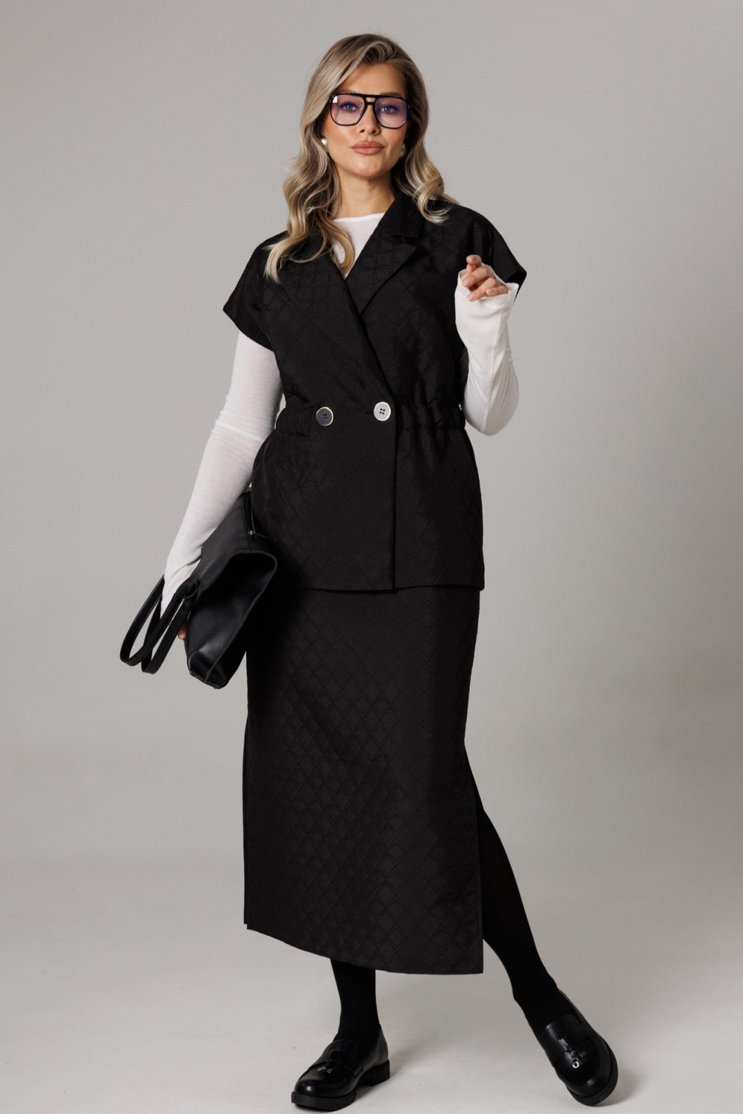 Костюм Anastasia 1305 черный - фото 5