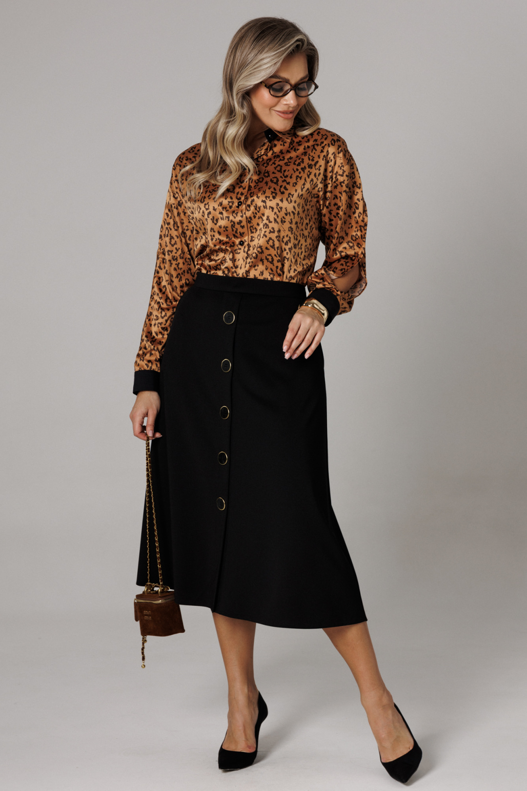 Костюм Anastasia 1306 золото/черный - фото 3