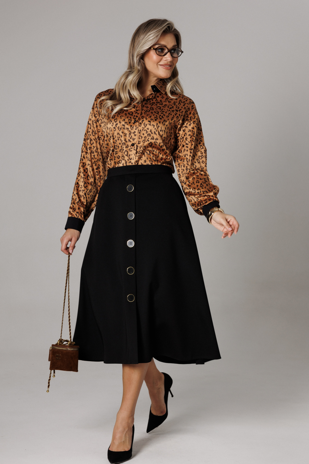 Костюм Anastasia 1306 золото/черный - фото 6