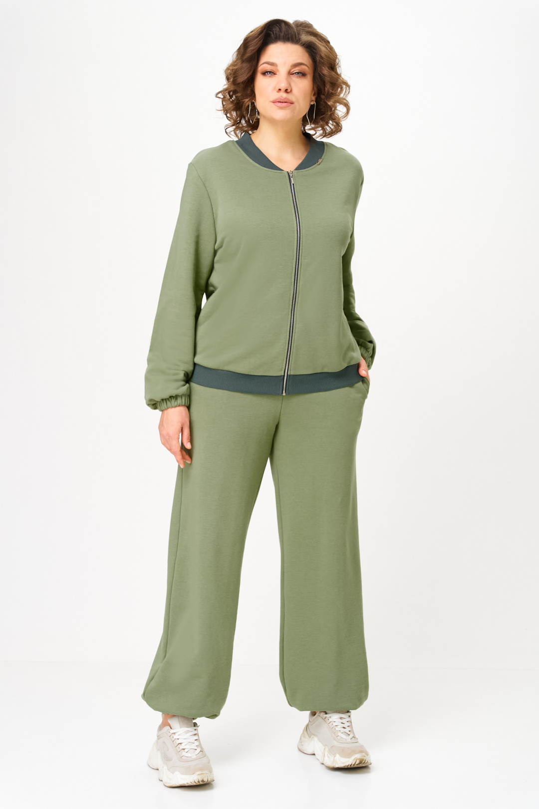 Костюм Anastasia 1317 олива - фото 1