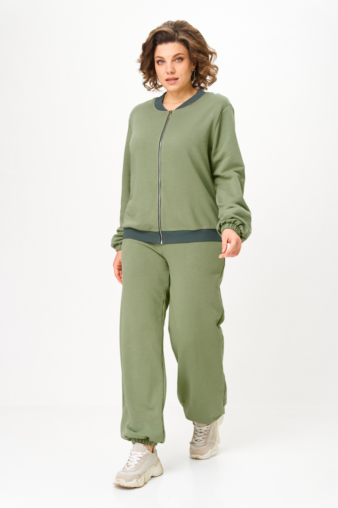 Костюм Anastasia 1317 олива - фото 6