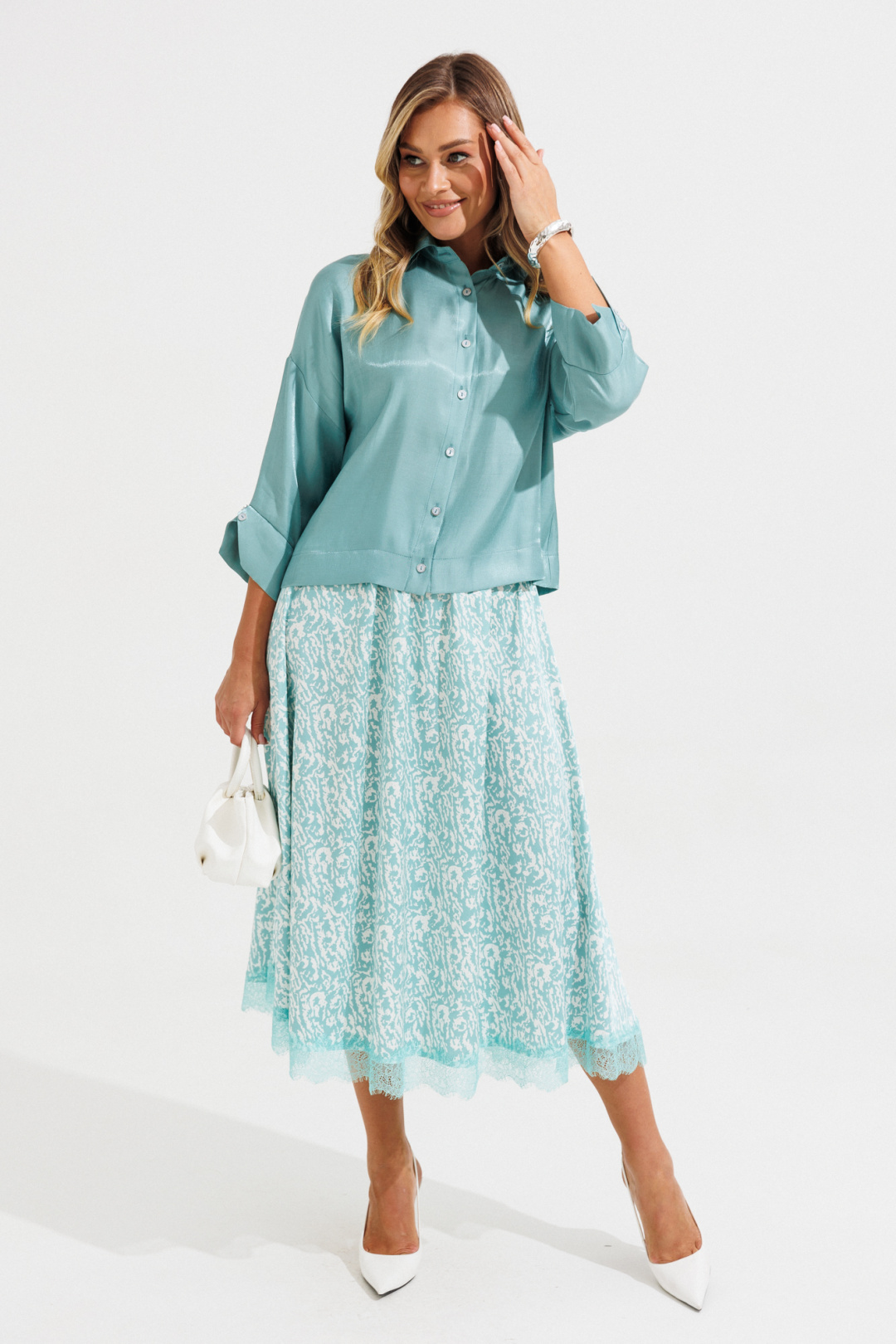 Костюм Anastasia 1322 бирюза