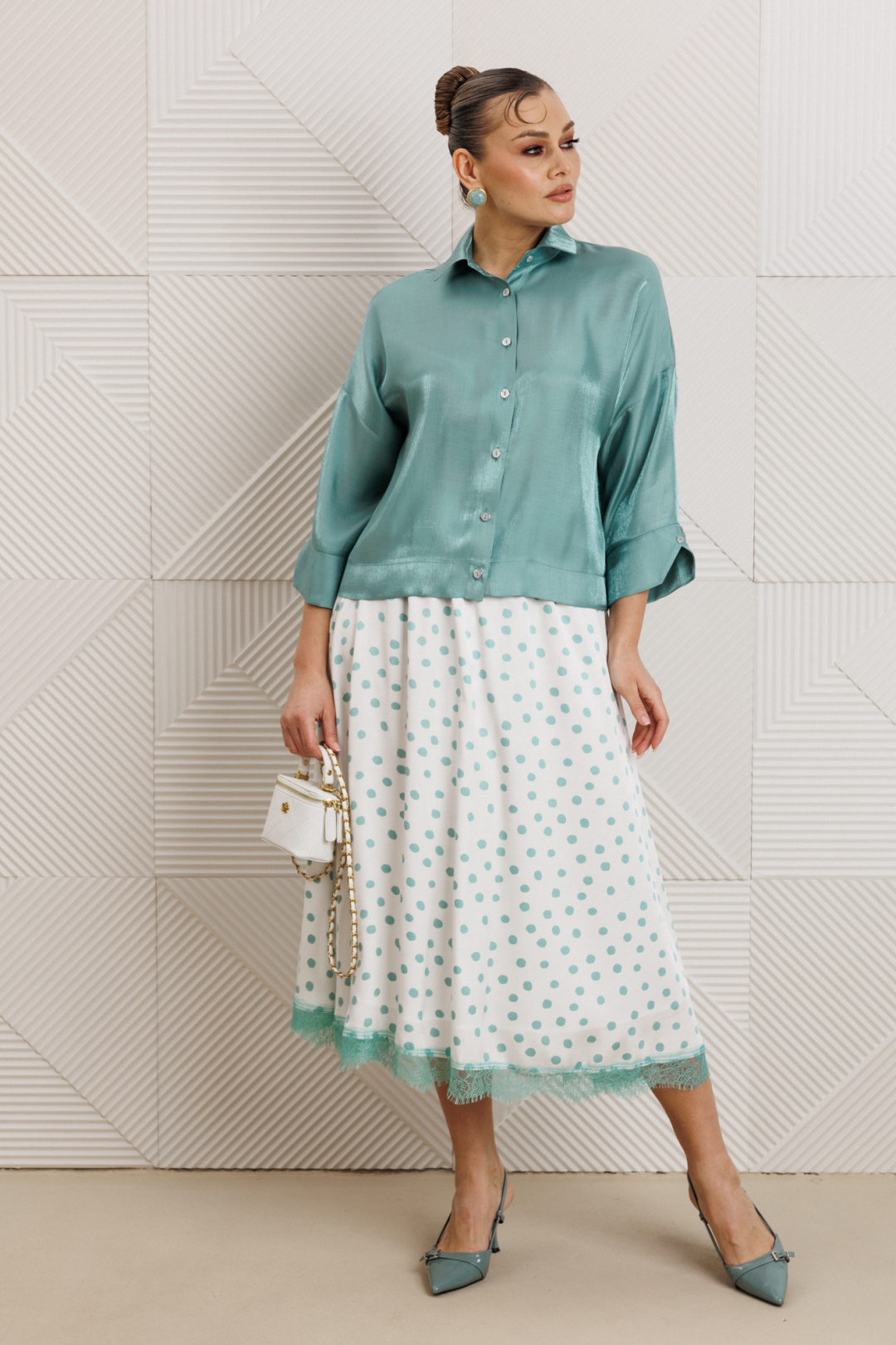 Костюм Anastasia 1322 мята - фото 1