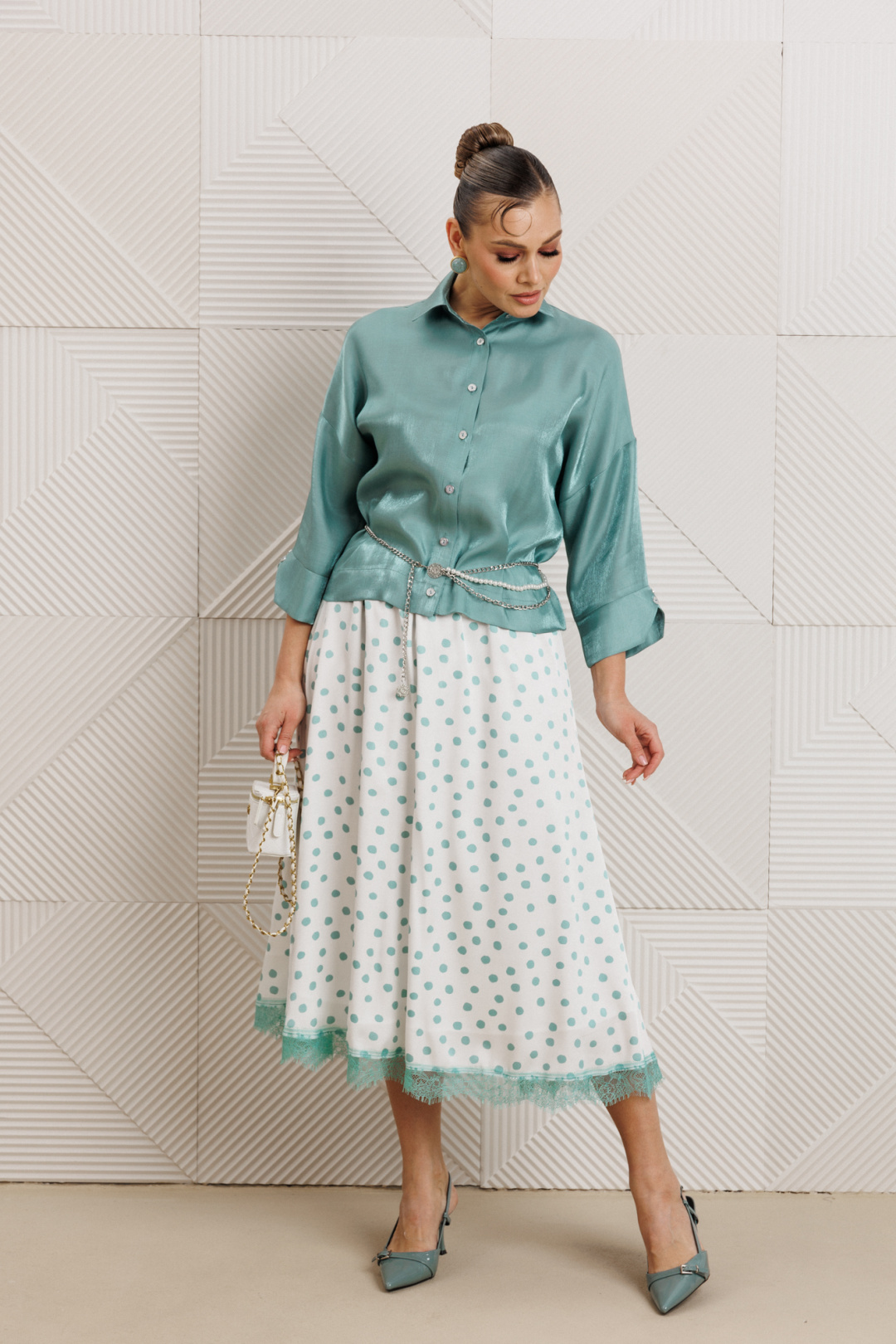 Костюм Anastasia 1322 мята - фото 3