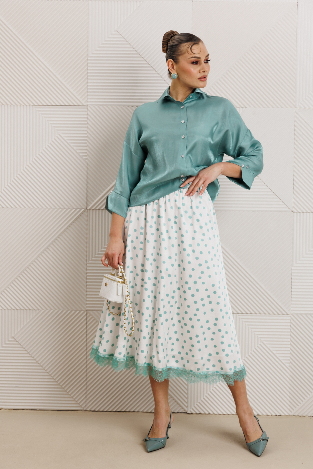 Костюм Anastasia 1322 мята - фото 4