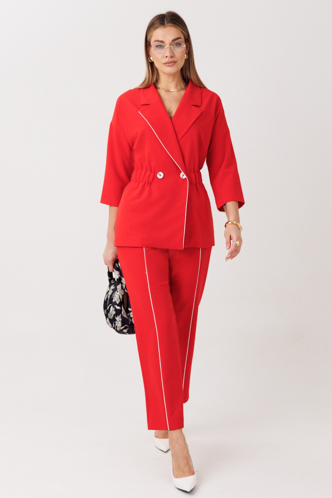 Костюм Anastasia 1324 красный - фото 2