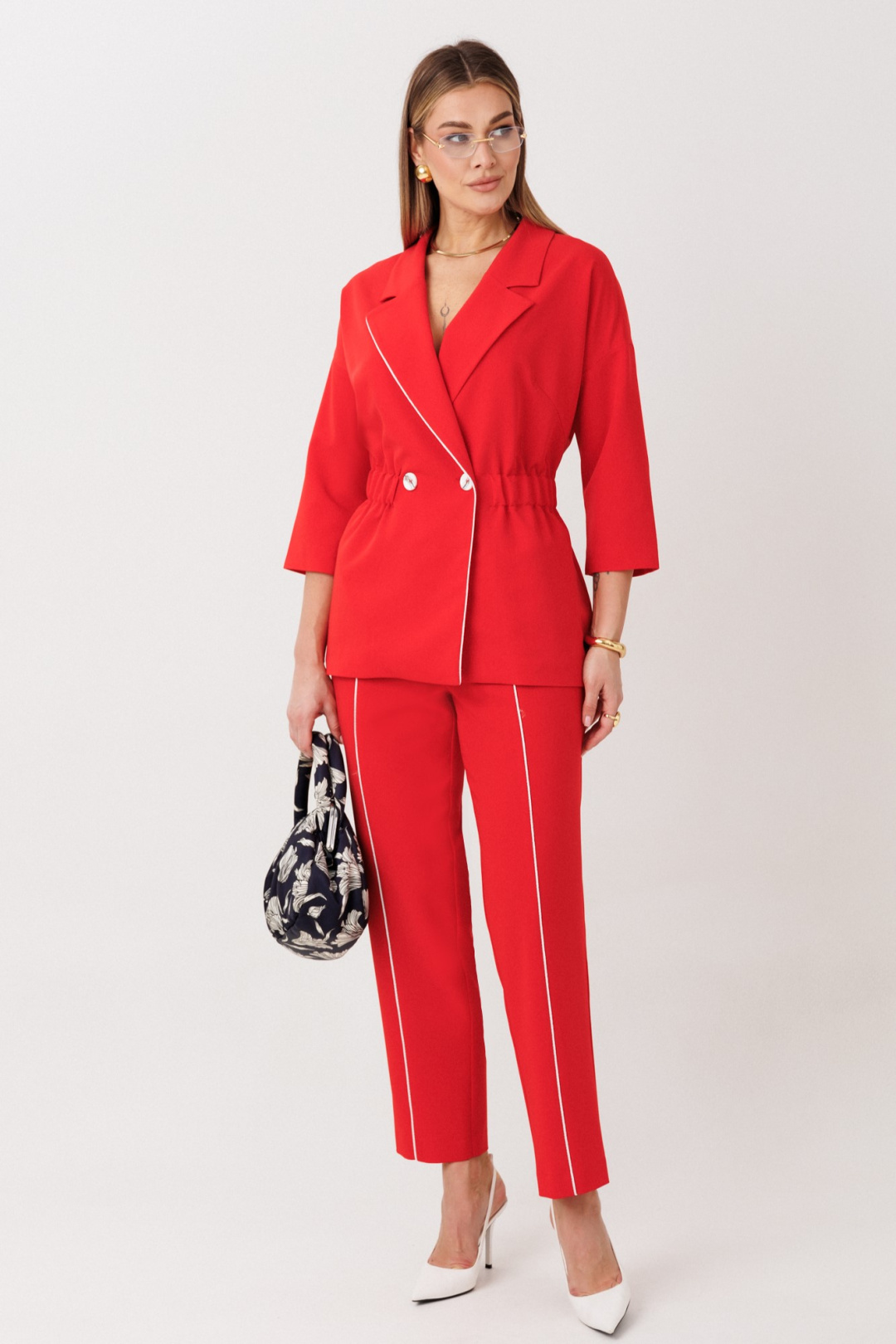 Костюм Anastasia 1324 красный - фото 3