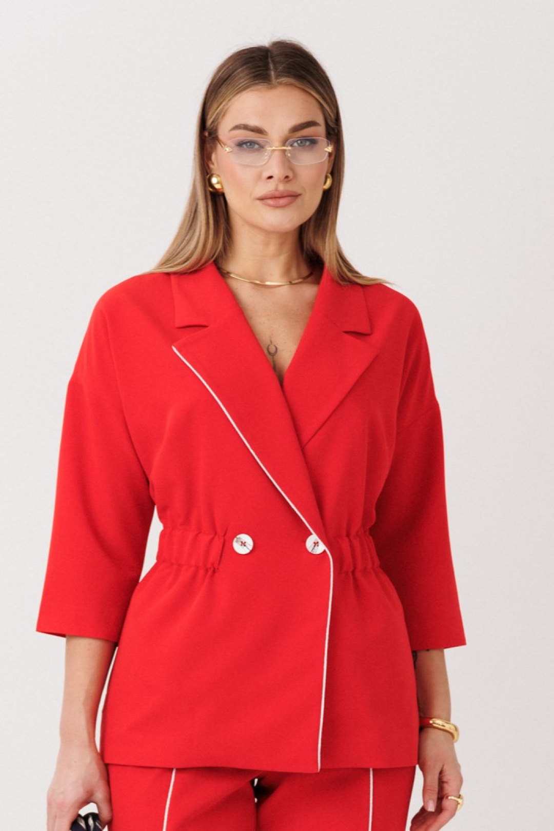 Костюм Anastasia 1324 красный - фото 5