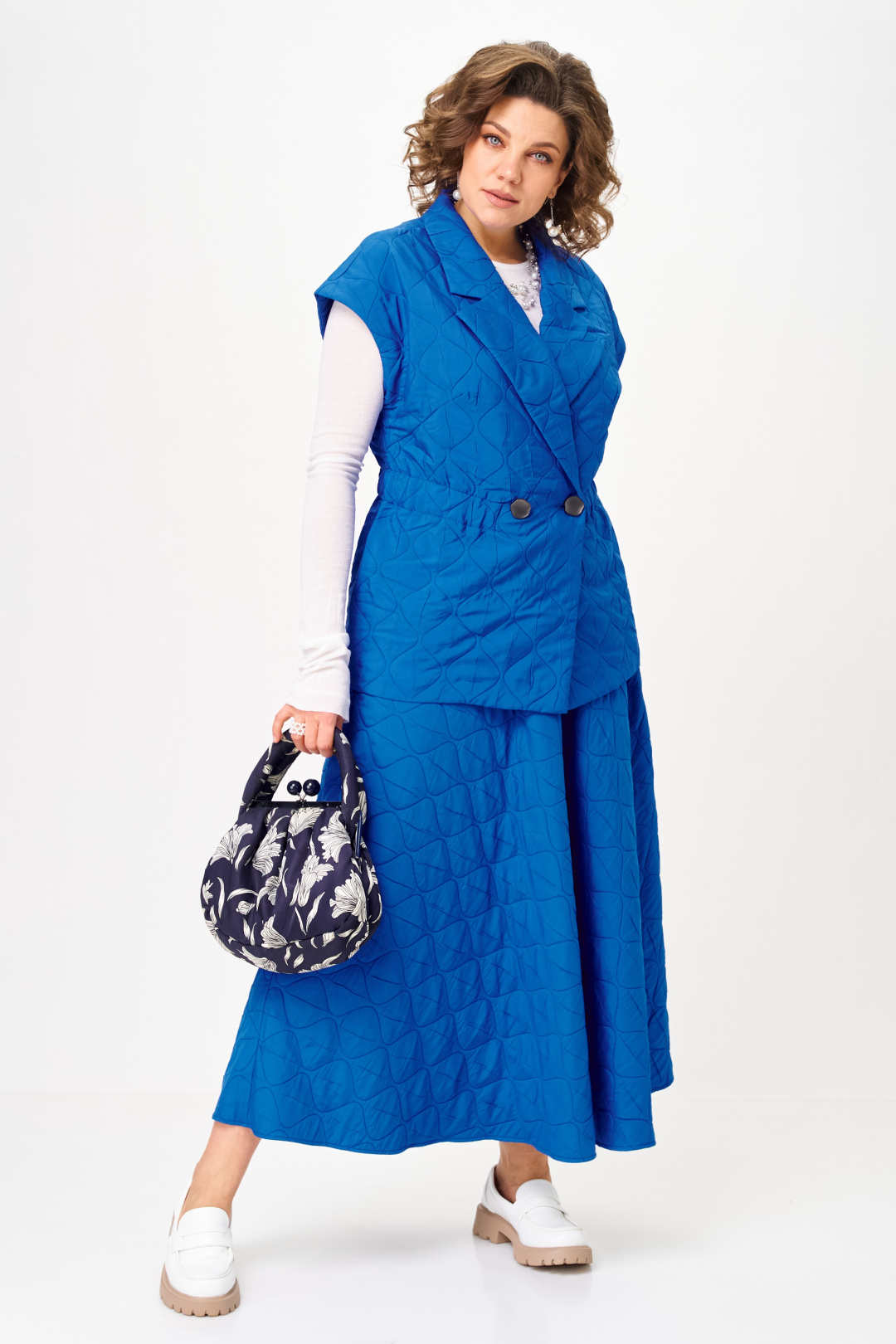 Костюм Anastasia 1325 индиго - фото 3