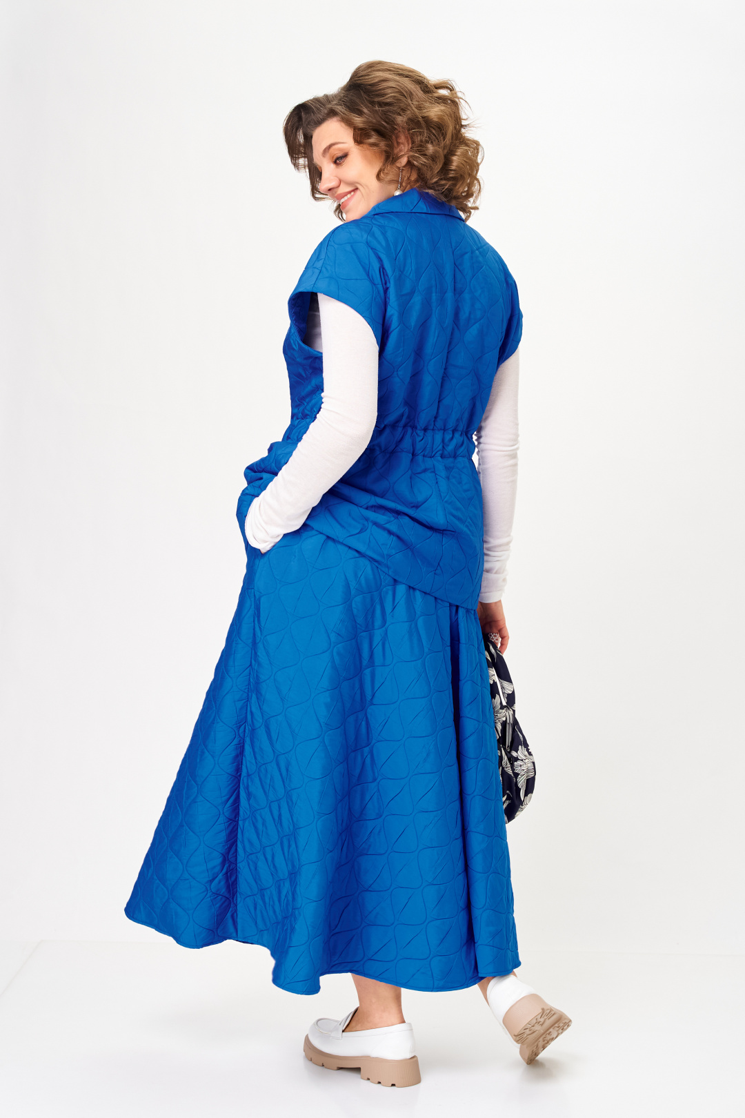 Костюм Anastasia 1325 индиго - фото 6