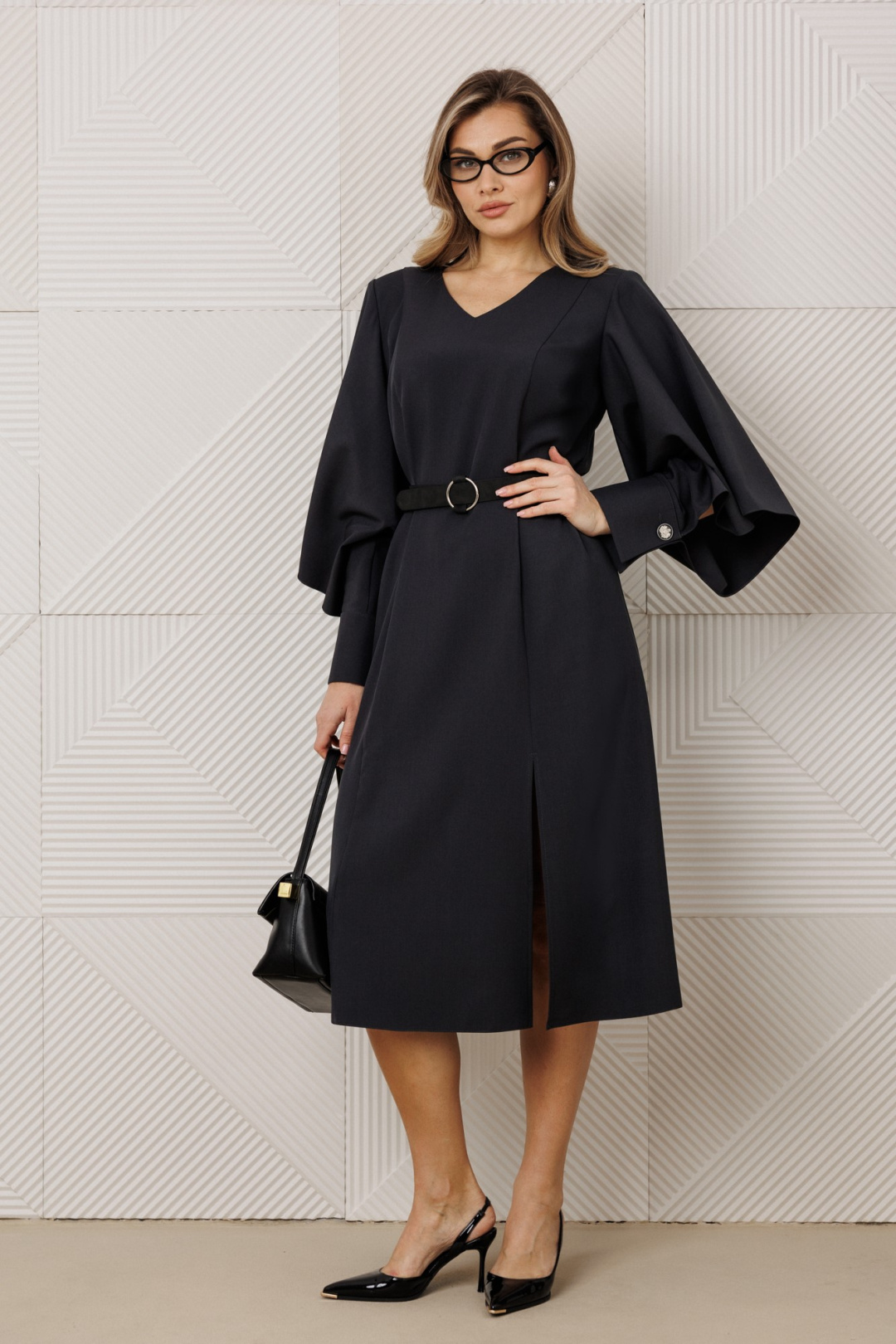 Платье Anastasia 1326 грей - фото 2