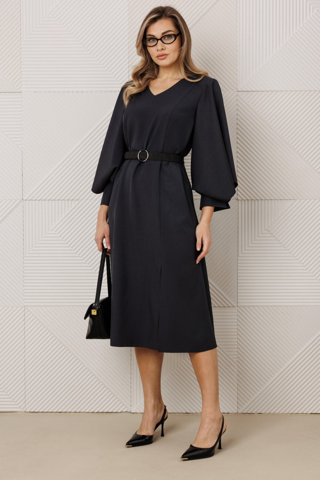 Платье Anastasia 1326 грей - фото 5