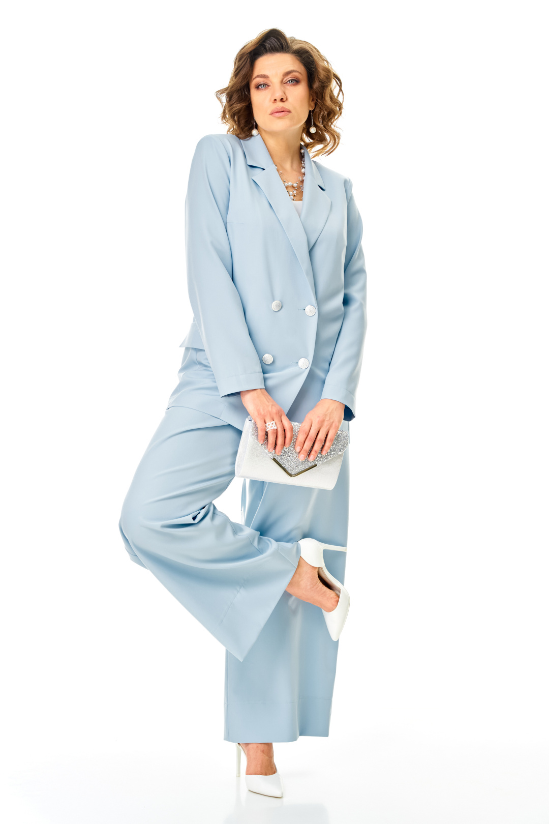 Костюм Anastasia 1337 холодный голубой