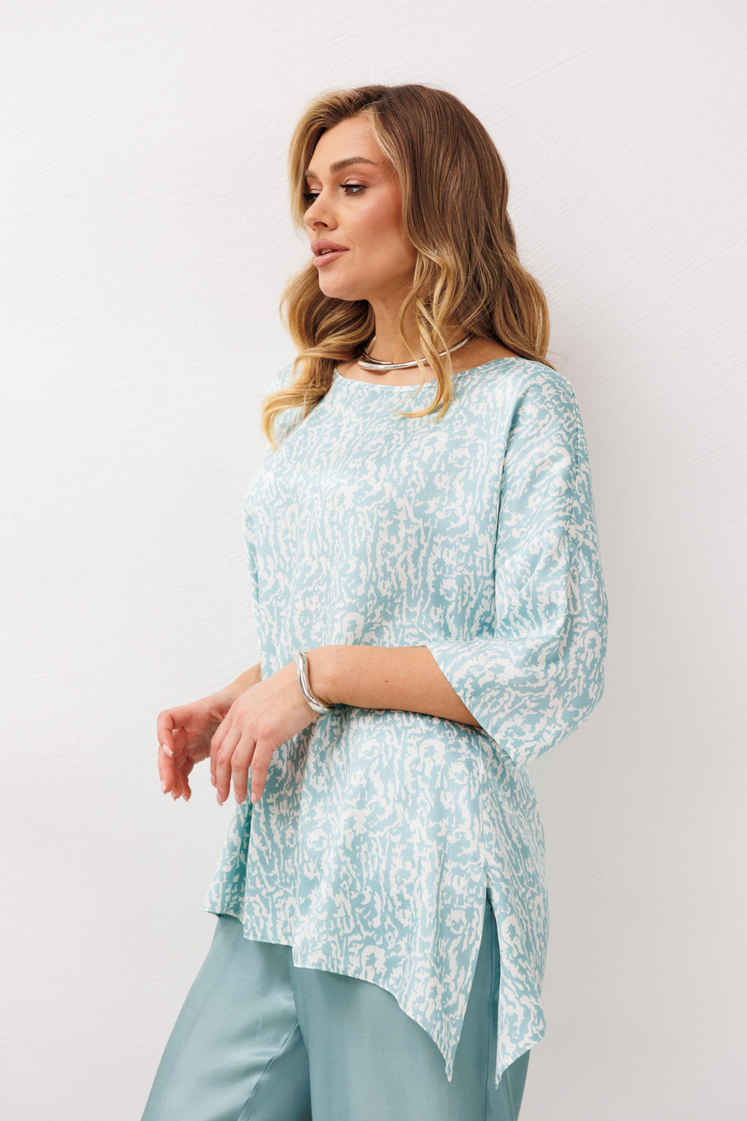 Костюм Anastasia 1341 бирюзовый
