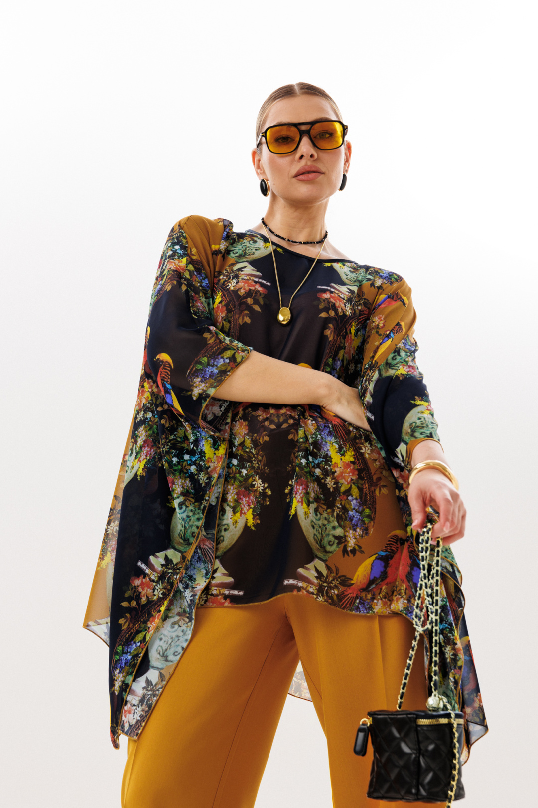 Костюм Anastasia 1363 горчица