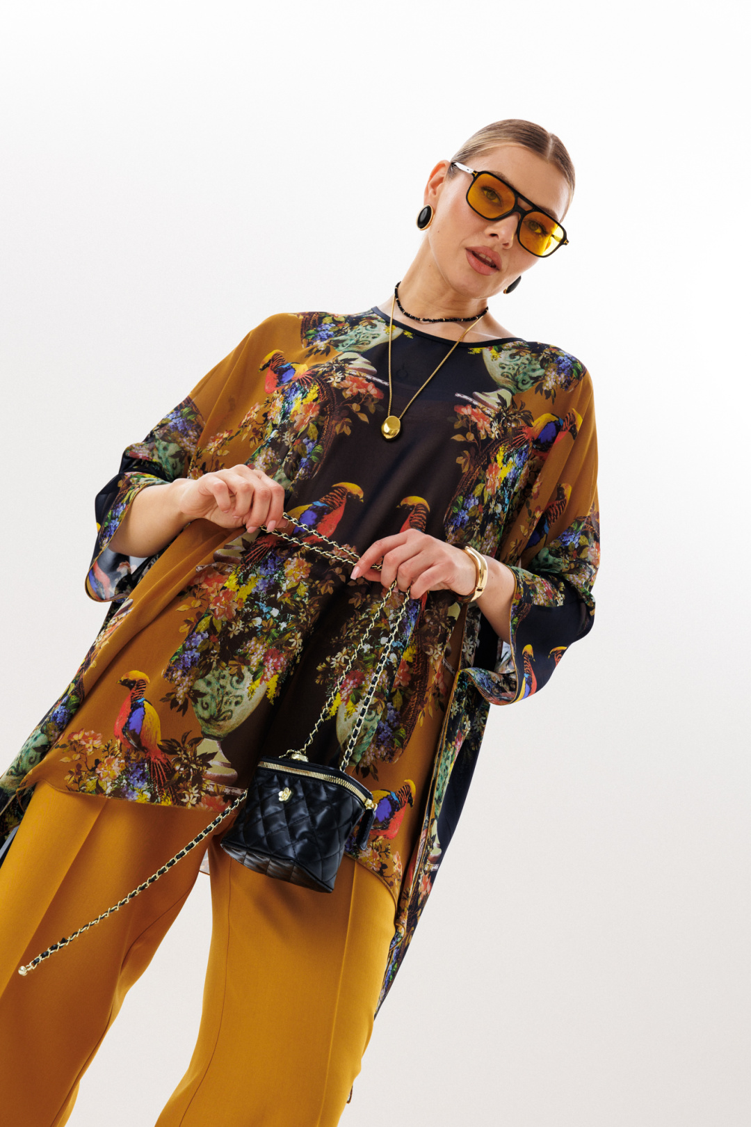 Костюм Anastasia 1363 горчица