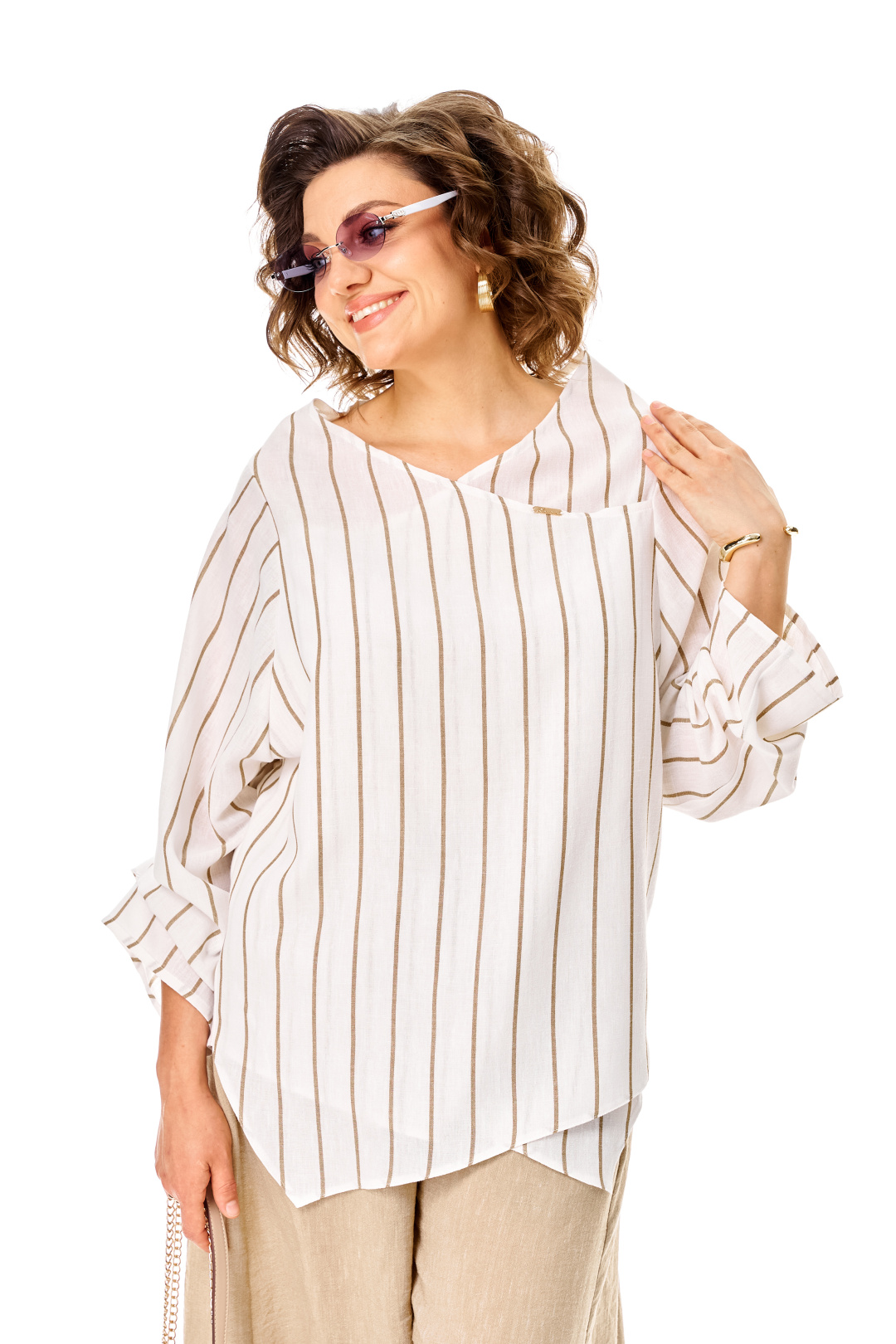 Костюм Anastasia 1374 бежевый