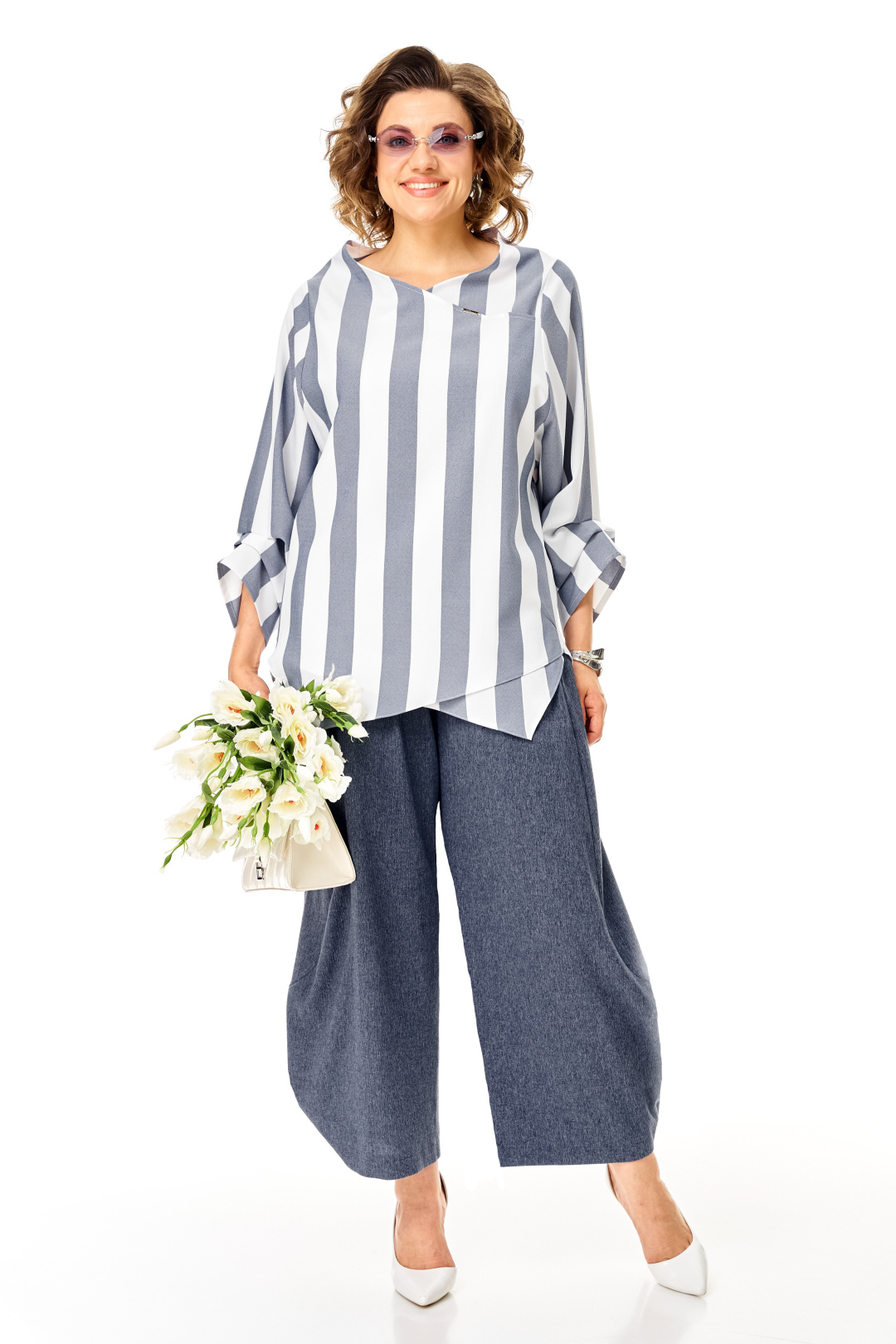 Костюм Anastasia 1374 деним - фото 1