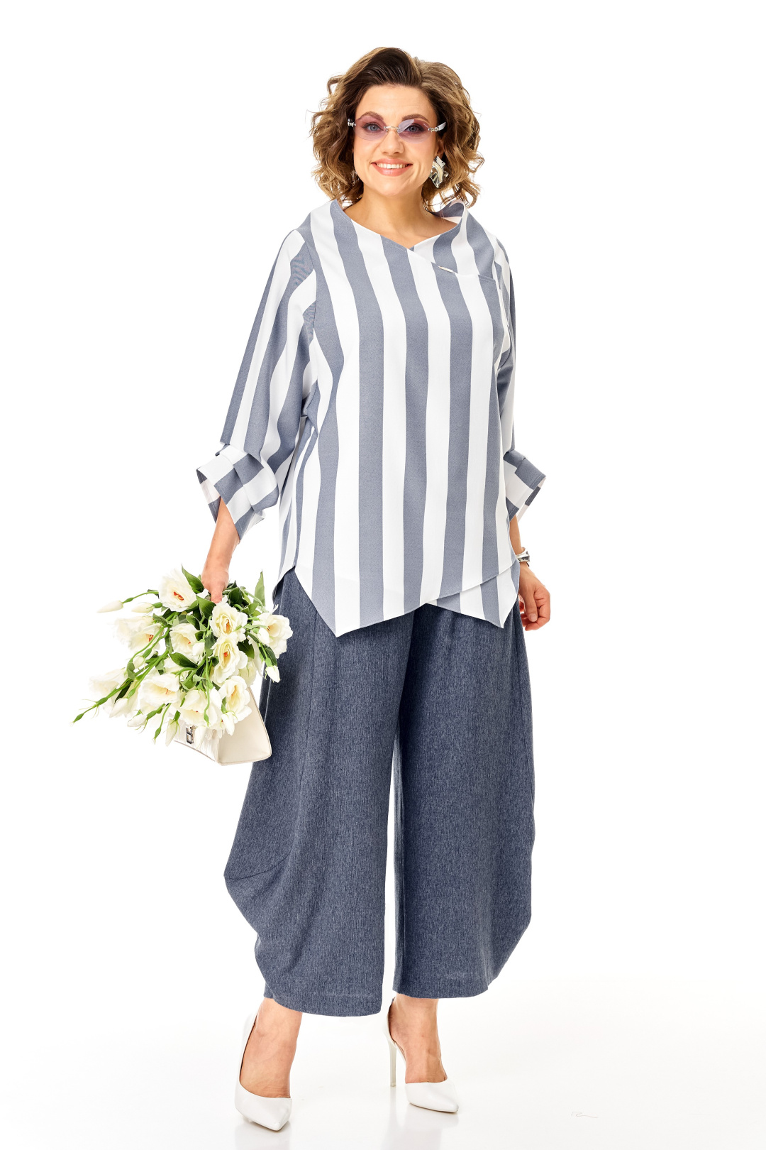 Костюм Anastasia 1374 деним - фото 2