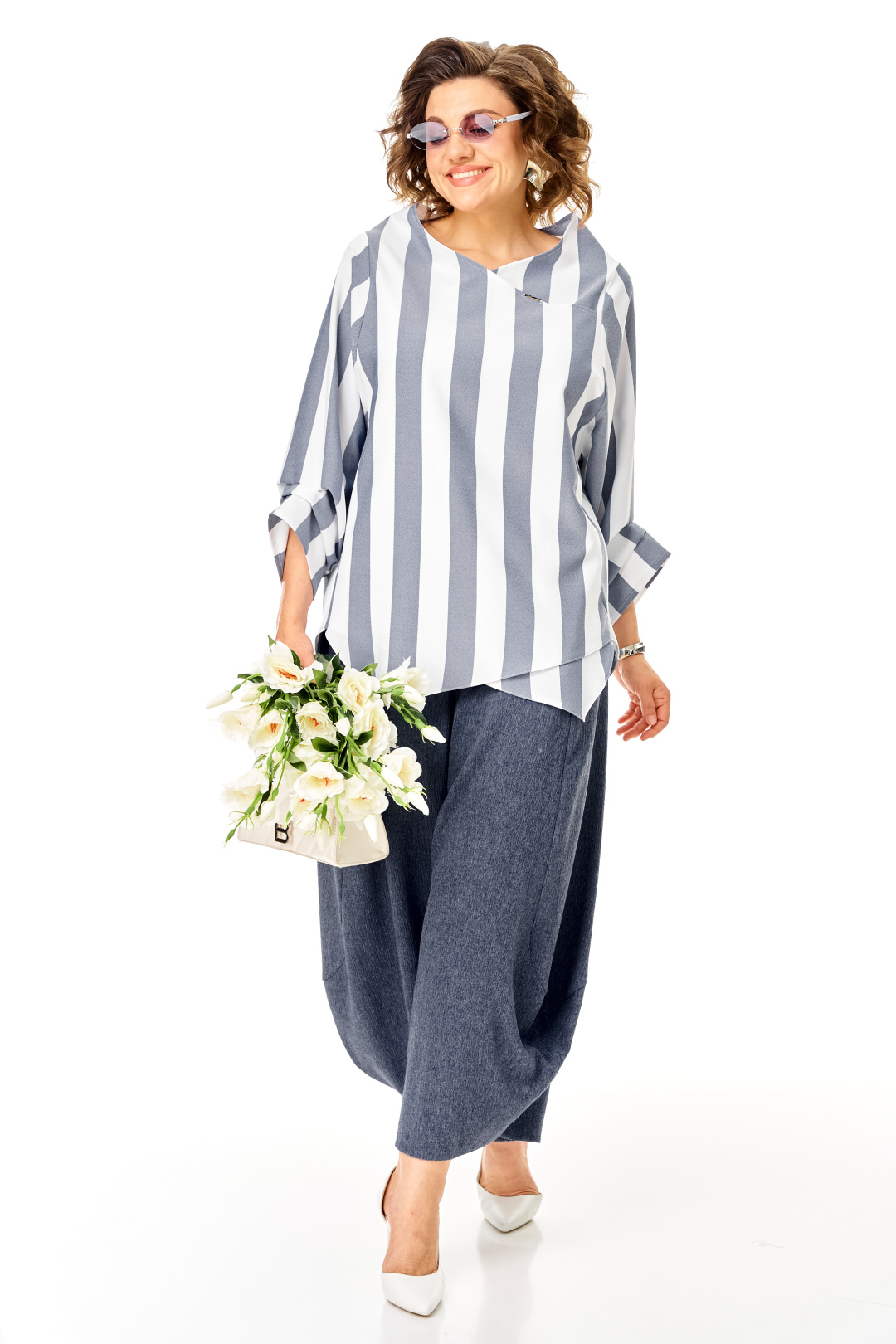 Костюм Anastasia 1374 деним - фото 3