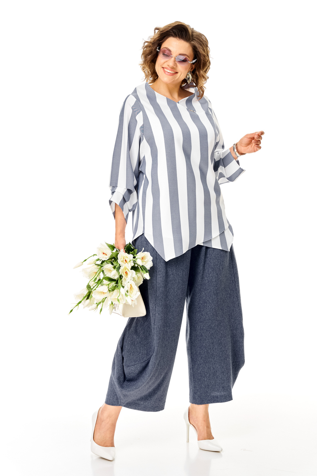 Костюм Anastasia 1374 деним - фото 4