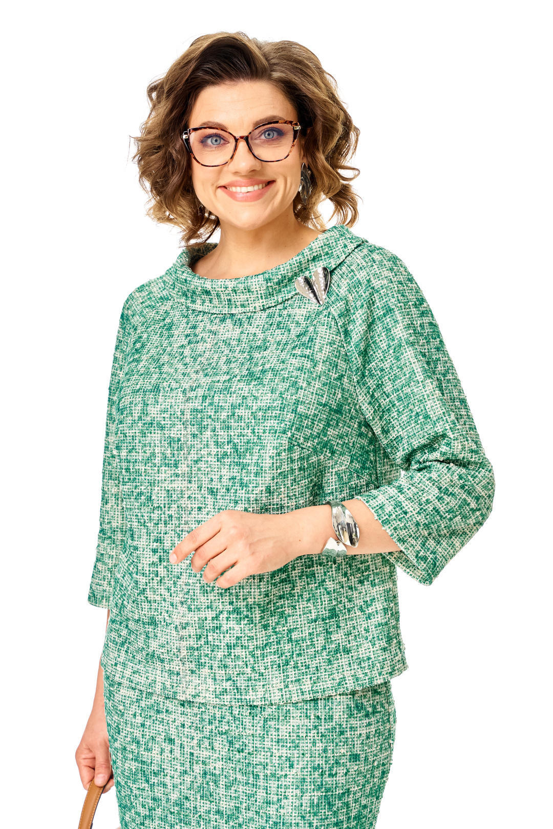 Костюм Anastasia 1376 изумрудный