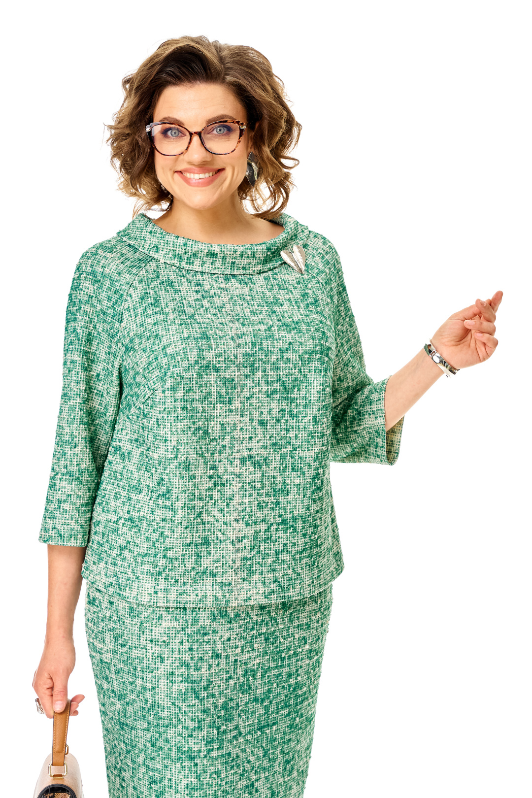 Костюм Anastasia 1376 изумрудный