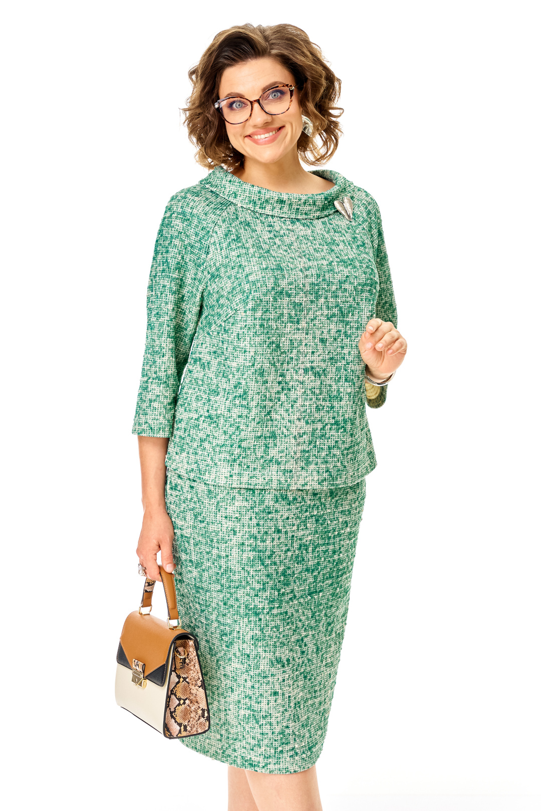 Костюм Anastasia 1376 изумрудный