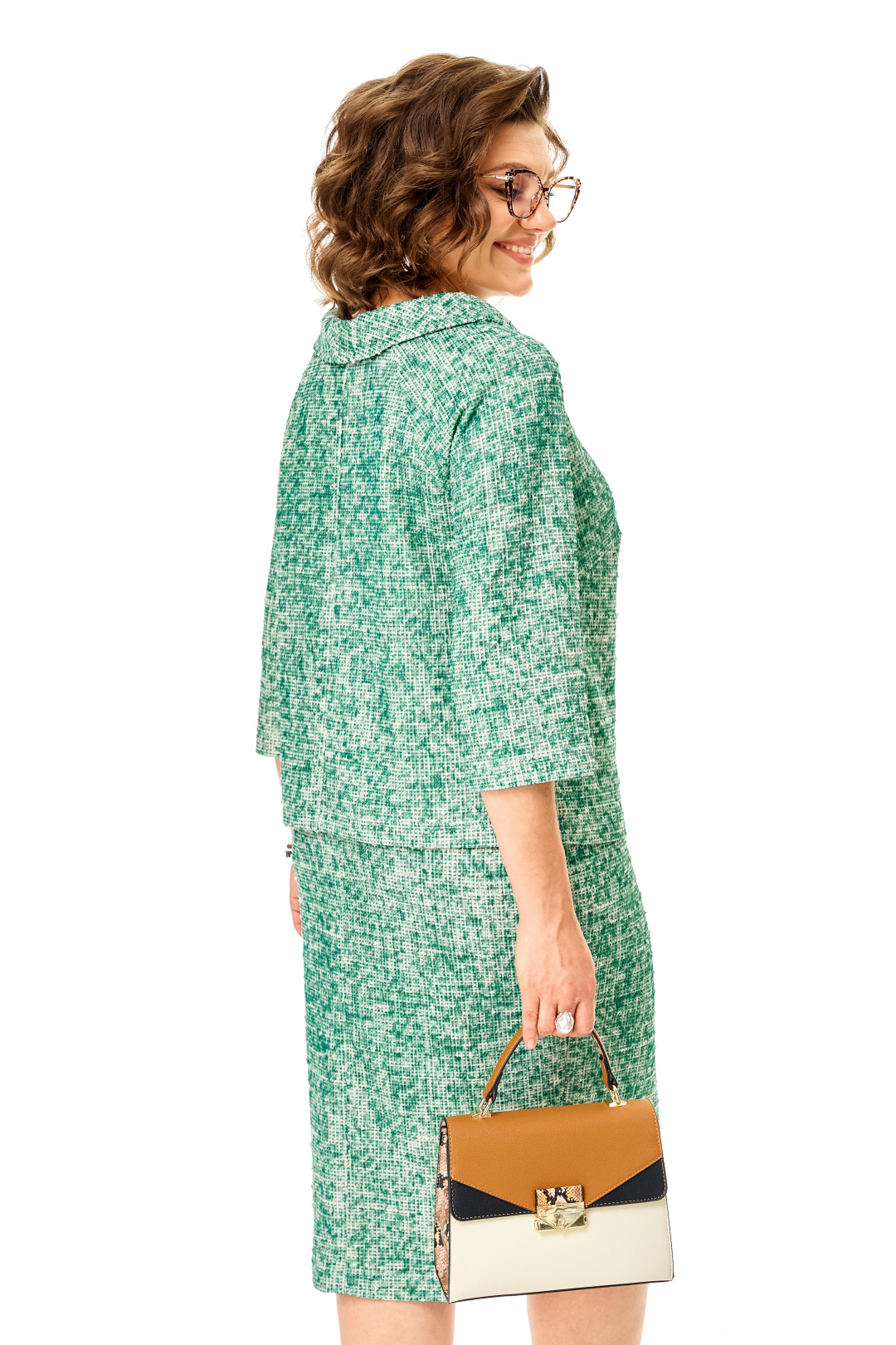Костюм Anastasia 1376 изумрудный