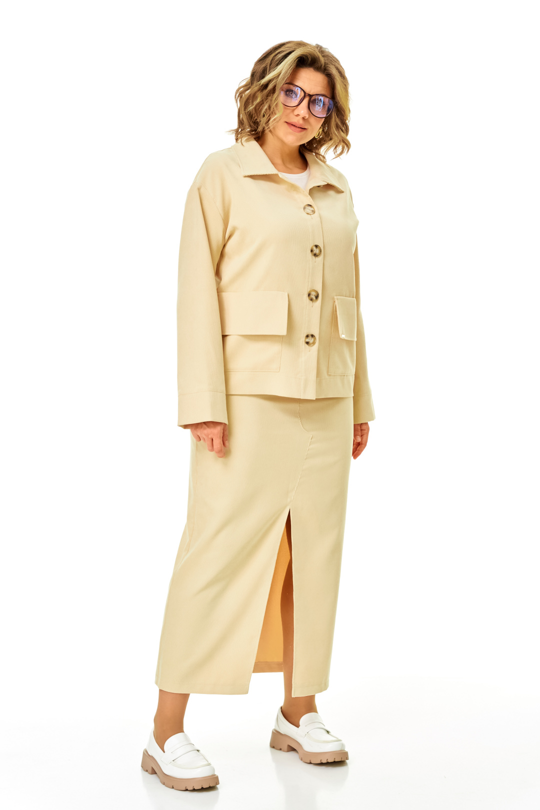 Костюм Anastasia 1384 сливочный