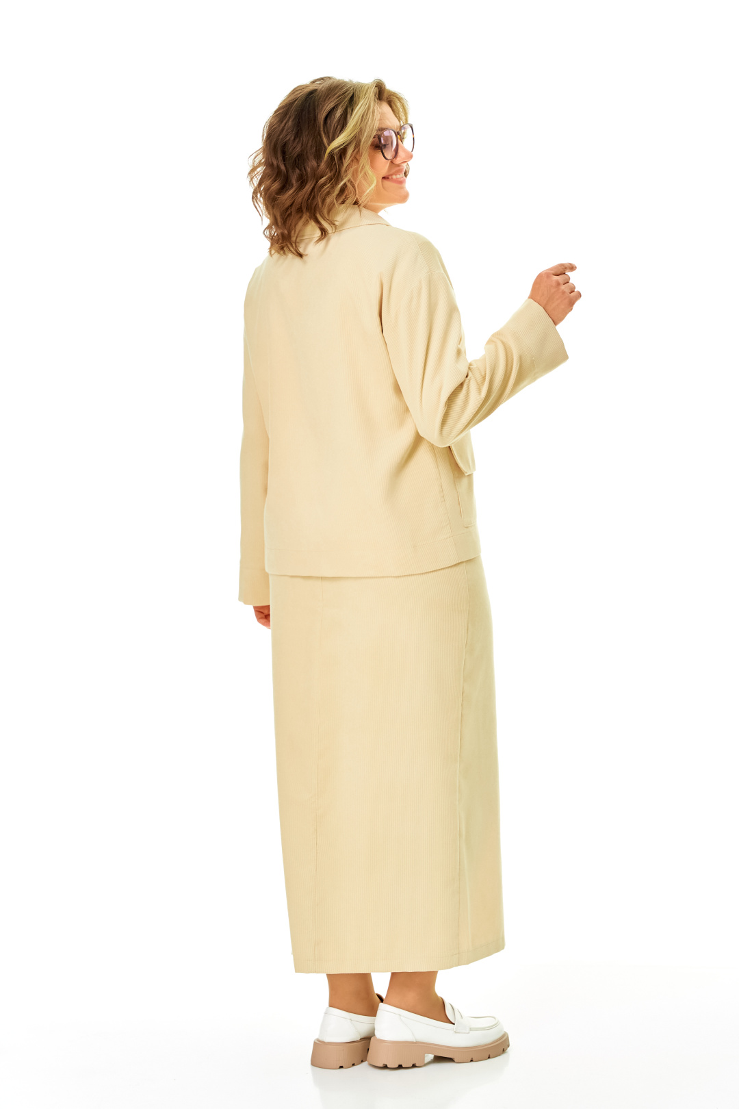 Костюм Anastasia 1384 сливочный