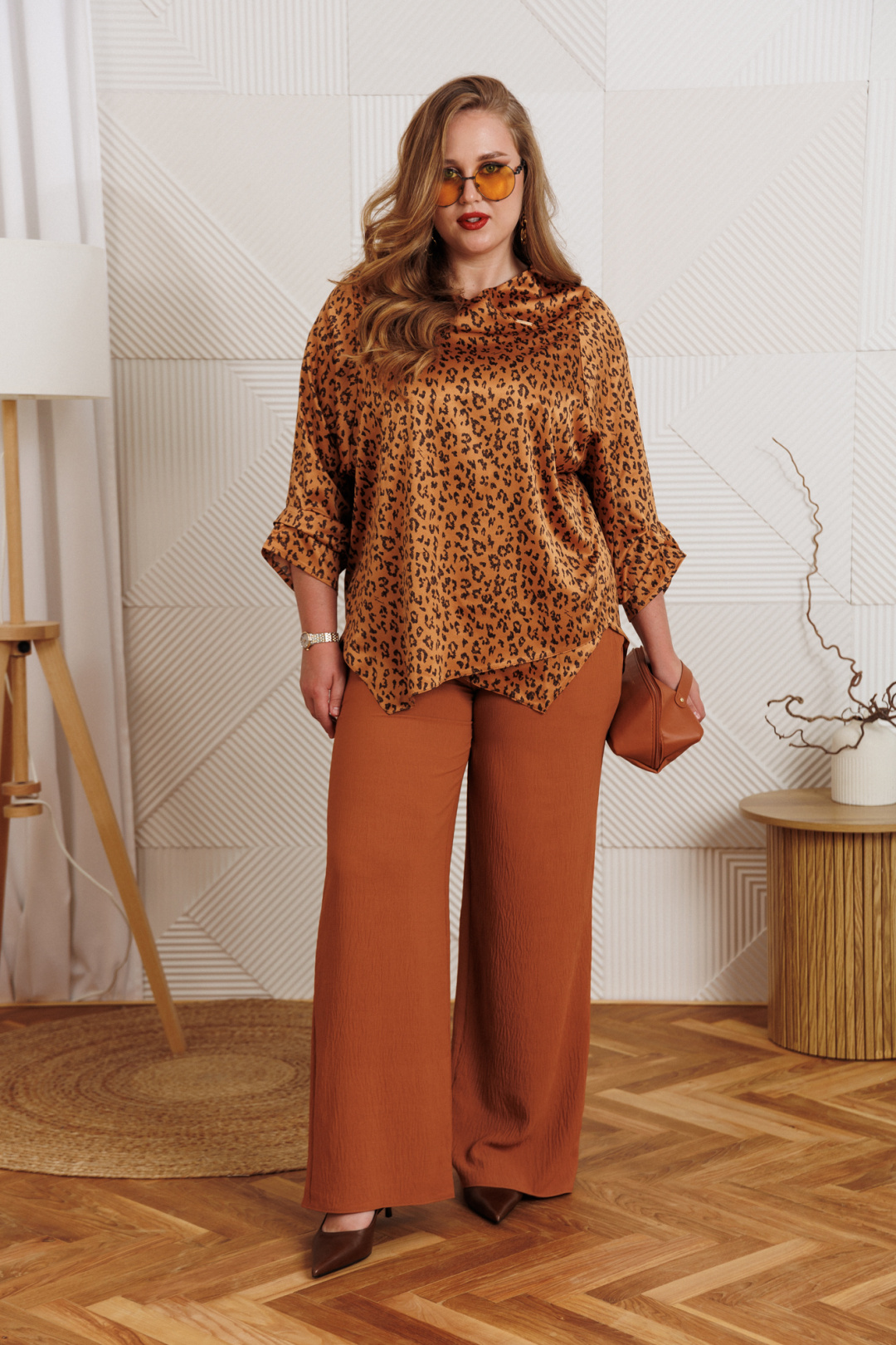 Костюм Anastasia 1389 золото + охра