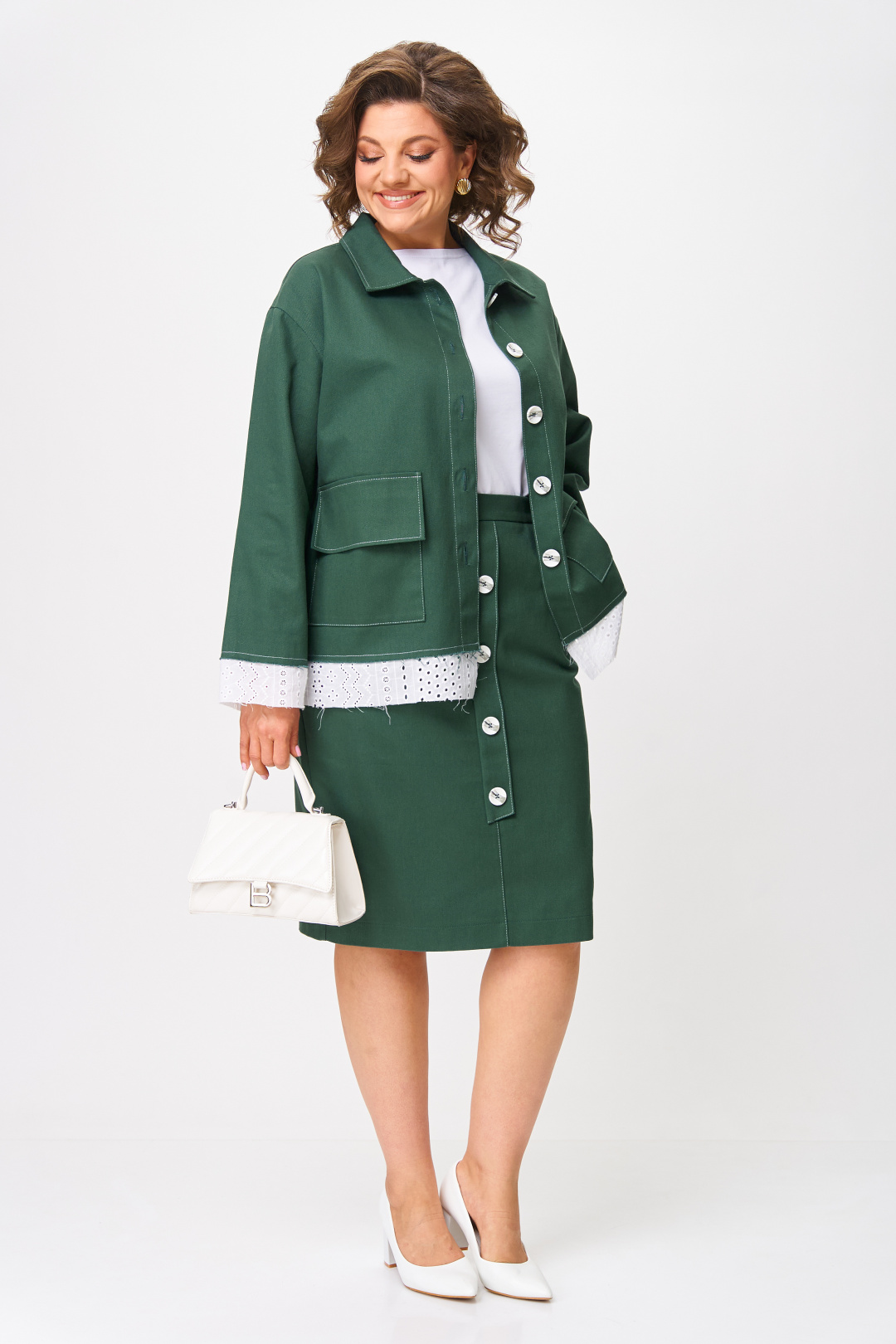 Костюм Anastasia 1396 зеленый