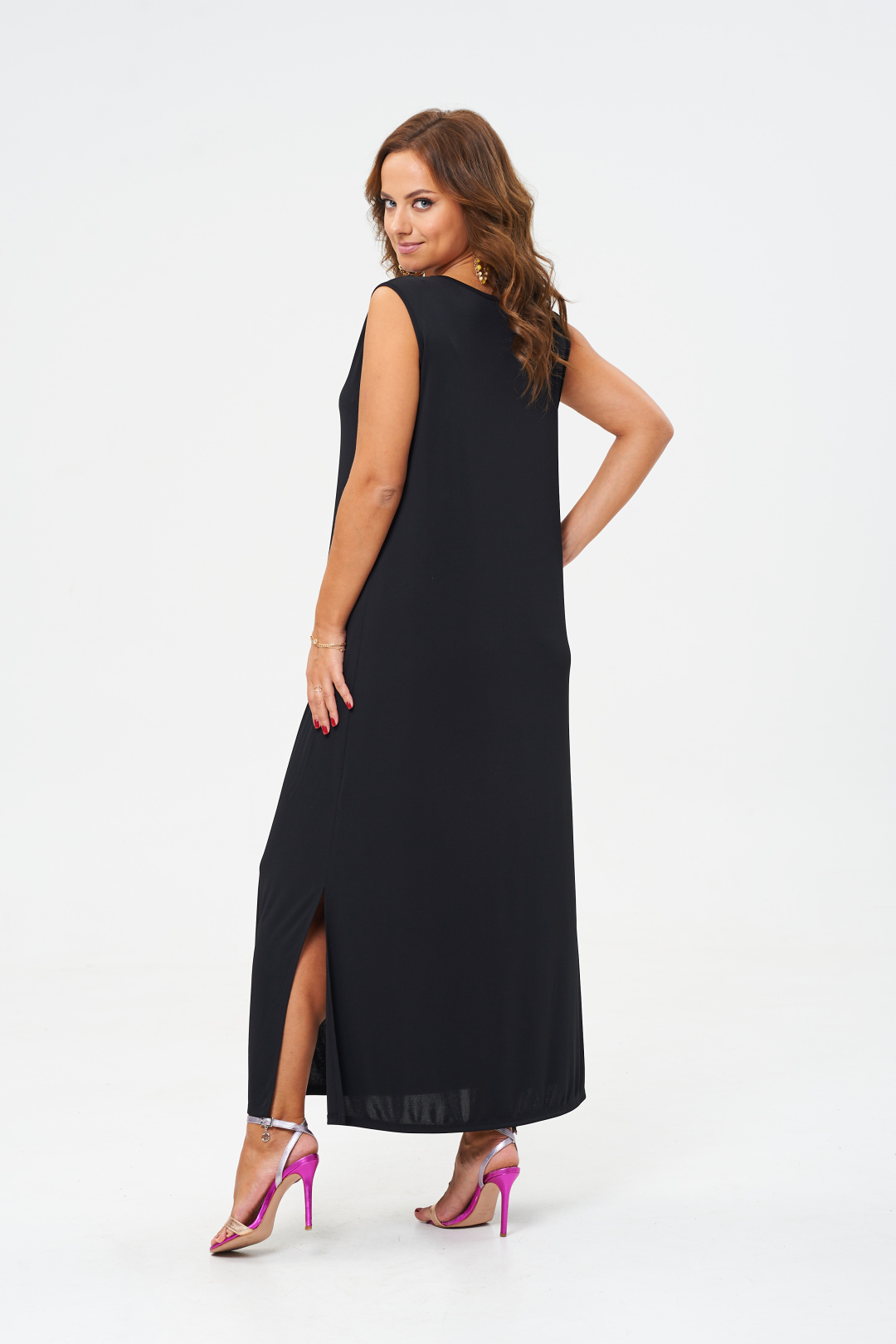 Костюм Anastasia 1400 черный+розовое золото