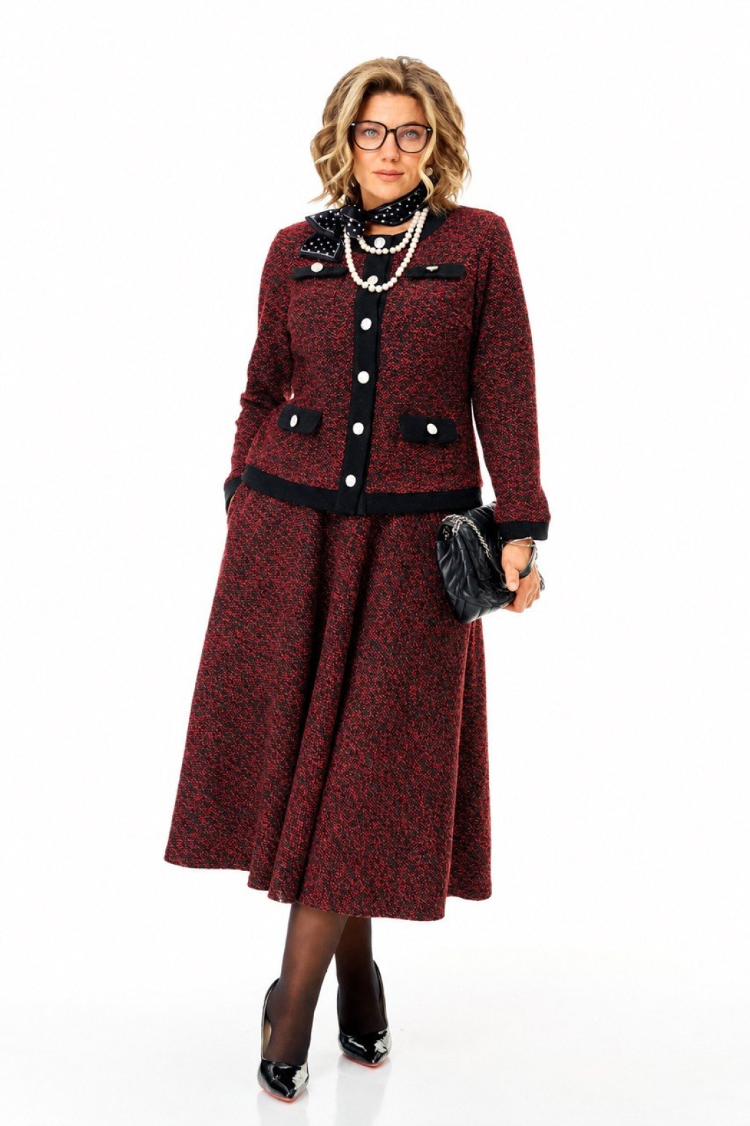 Костюм Anastasia 1401 бордо