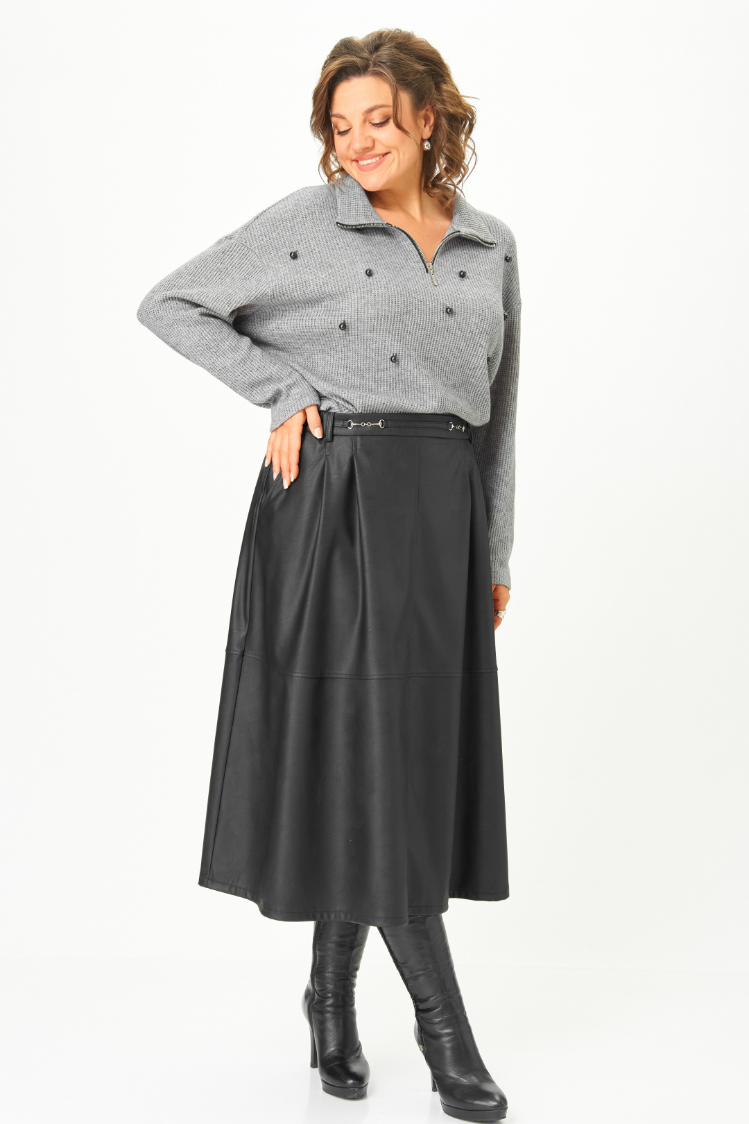 Юбка ANDINA CITY 1022-25 - фото 3